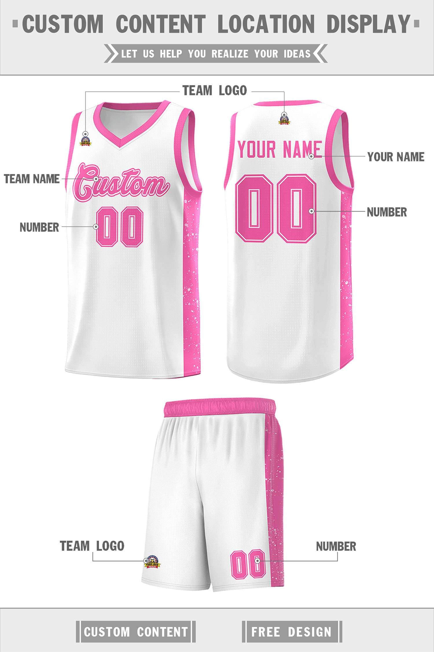 Custom Neon Green Navy-White Side Two-Tone Classic Sports Uniform Basketball Jersey |KXKSHOP