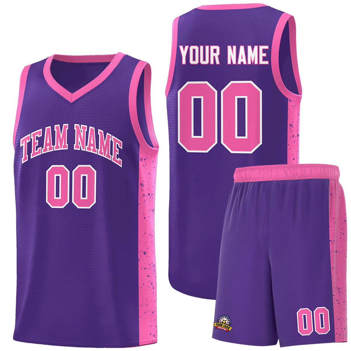 Custom Neon Green Navy-White Side Two-Tone Classic Sports Uniform Basketball Jersey |KXKSHOP