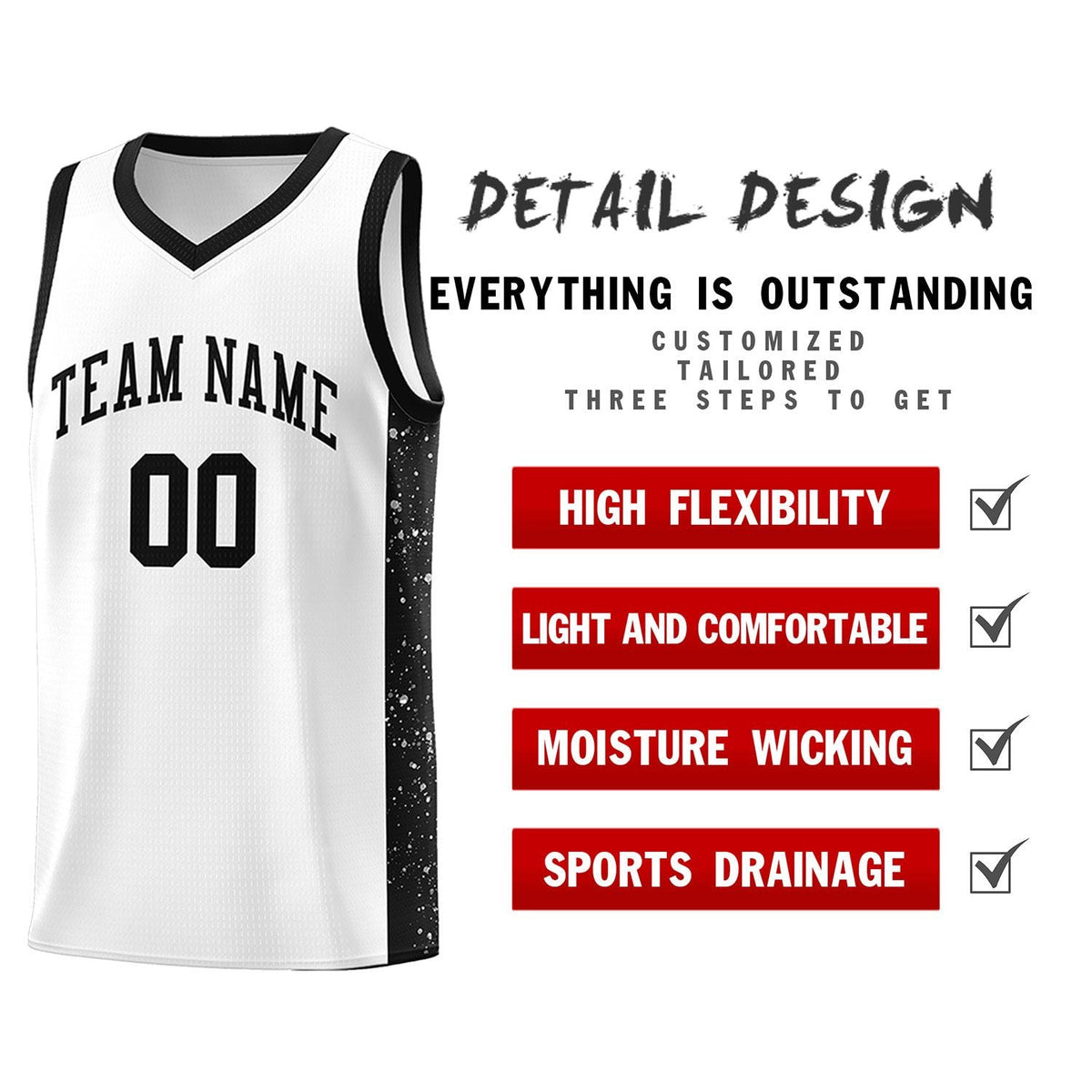 Custom Neon Green Navy-White Side Two-Tone Classic Sports Uniform Basketball Jersey |KXKSHOP