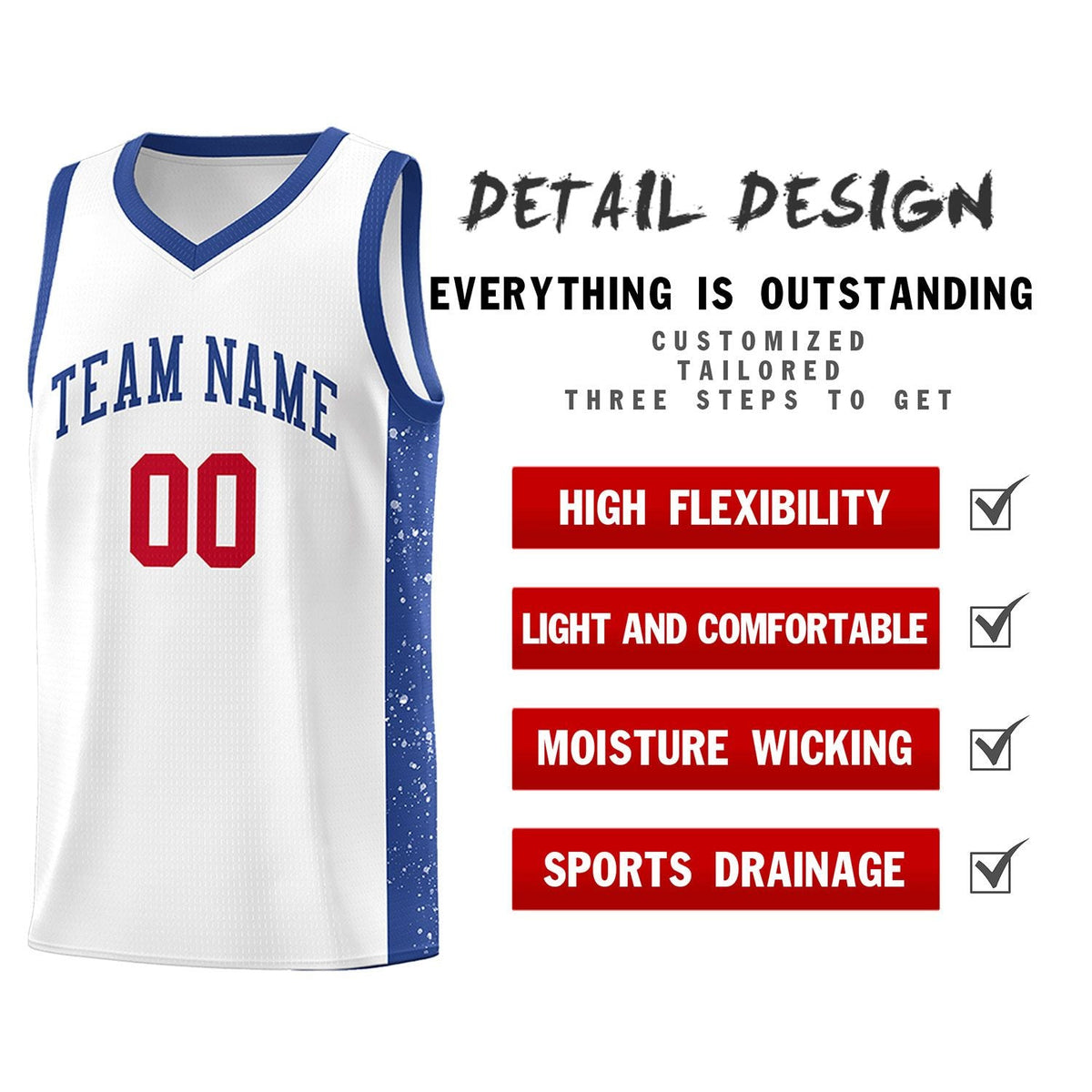 Custom Neon Green Navy-White Side Two-Tone Classic Sports Uniform Basketball Jersey |KXKSHOP