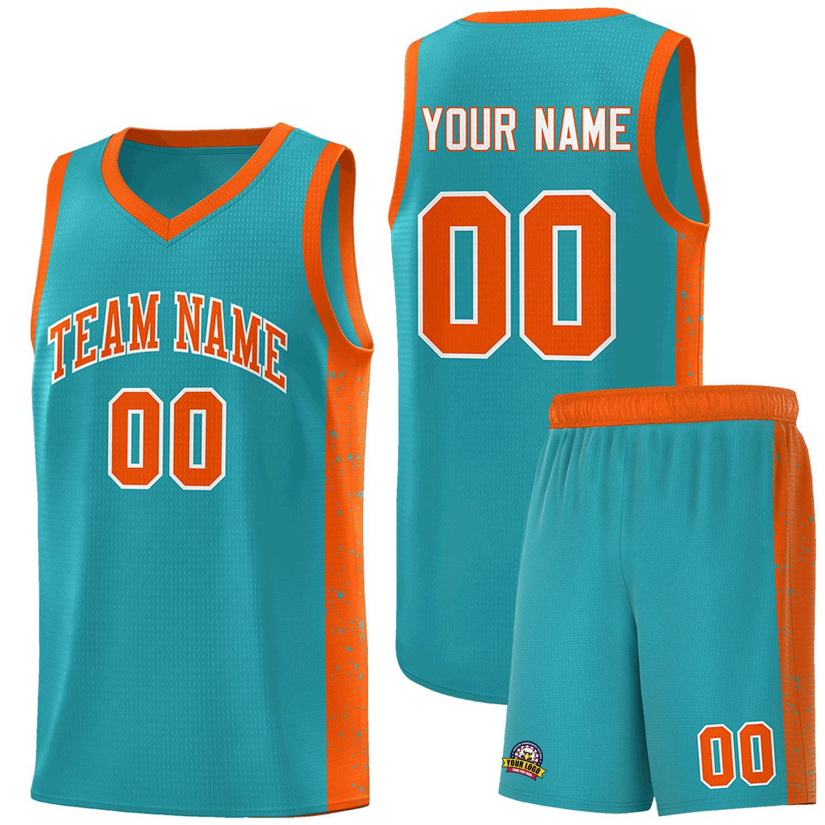 Custom Neon Green Navy-White Side Two-Tone Classic Sports Uniform Basketball Jersey |KXKSHOP