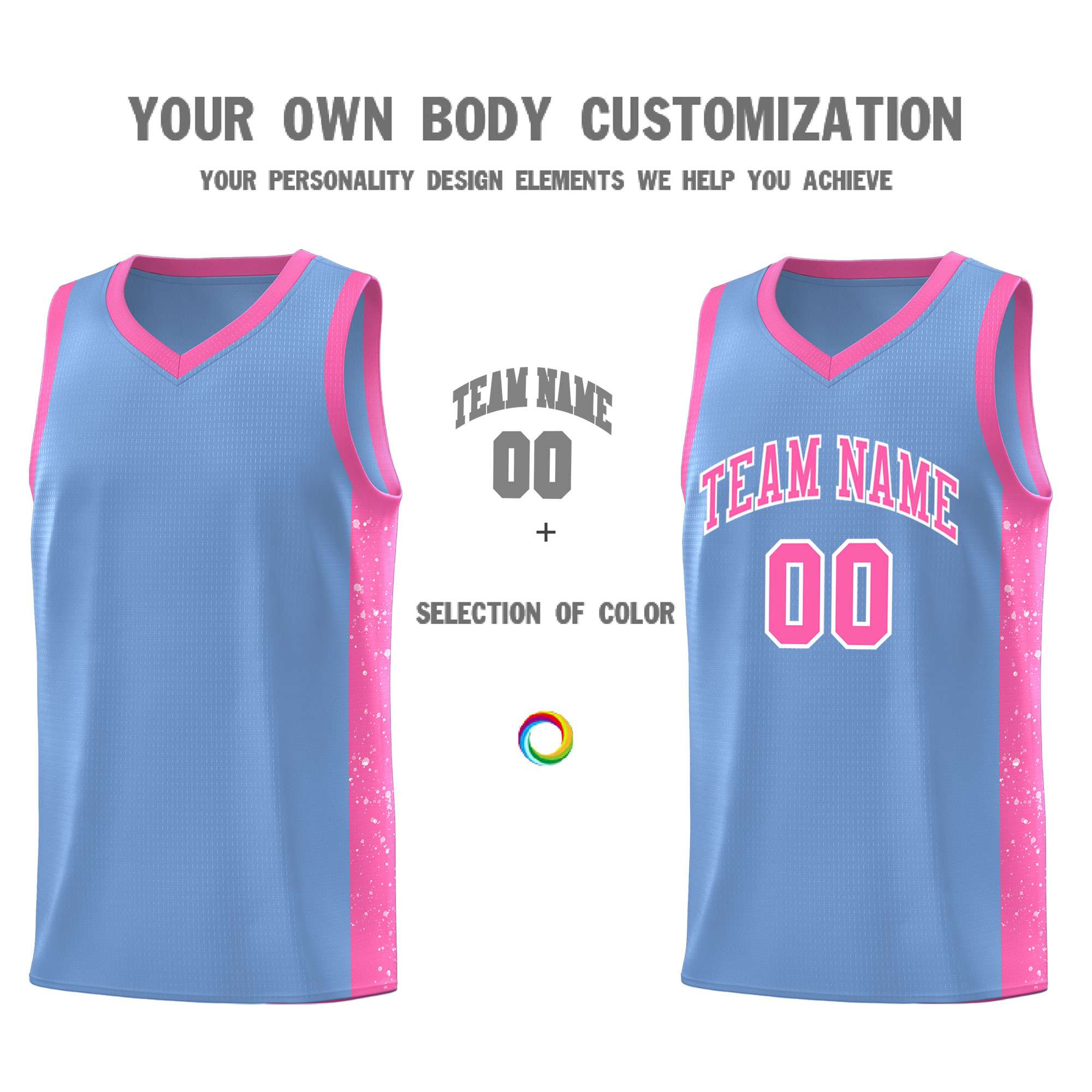 Custom Neon Green Navy-White Side Two-Tone Classic Sports Uniform Basketball Jersey |KXKSHOP