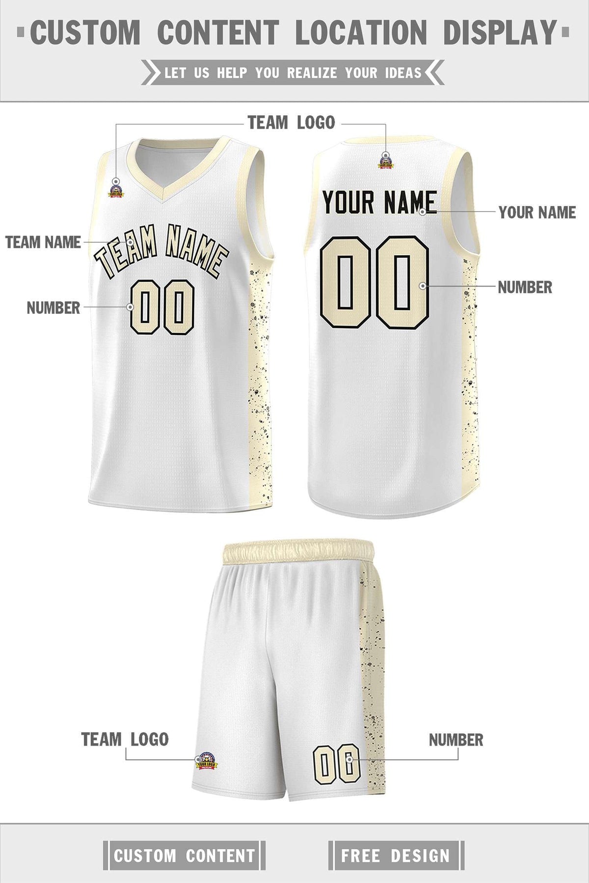 Custom Neon Green Navy-White Side Two-Tone Classic Sports Uniform Basketball Jersey |KXKSHOP