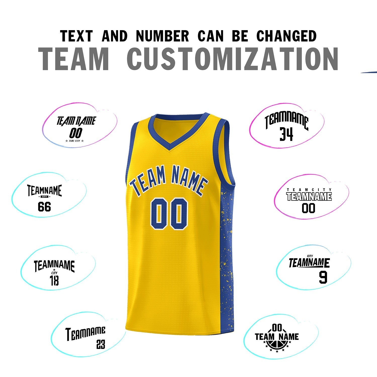 Custom Neon Green Navy-White Side Two-Tone Classic Sports Uniform Basketball Jersey |KXKSHOP