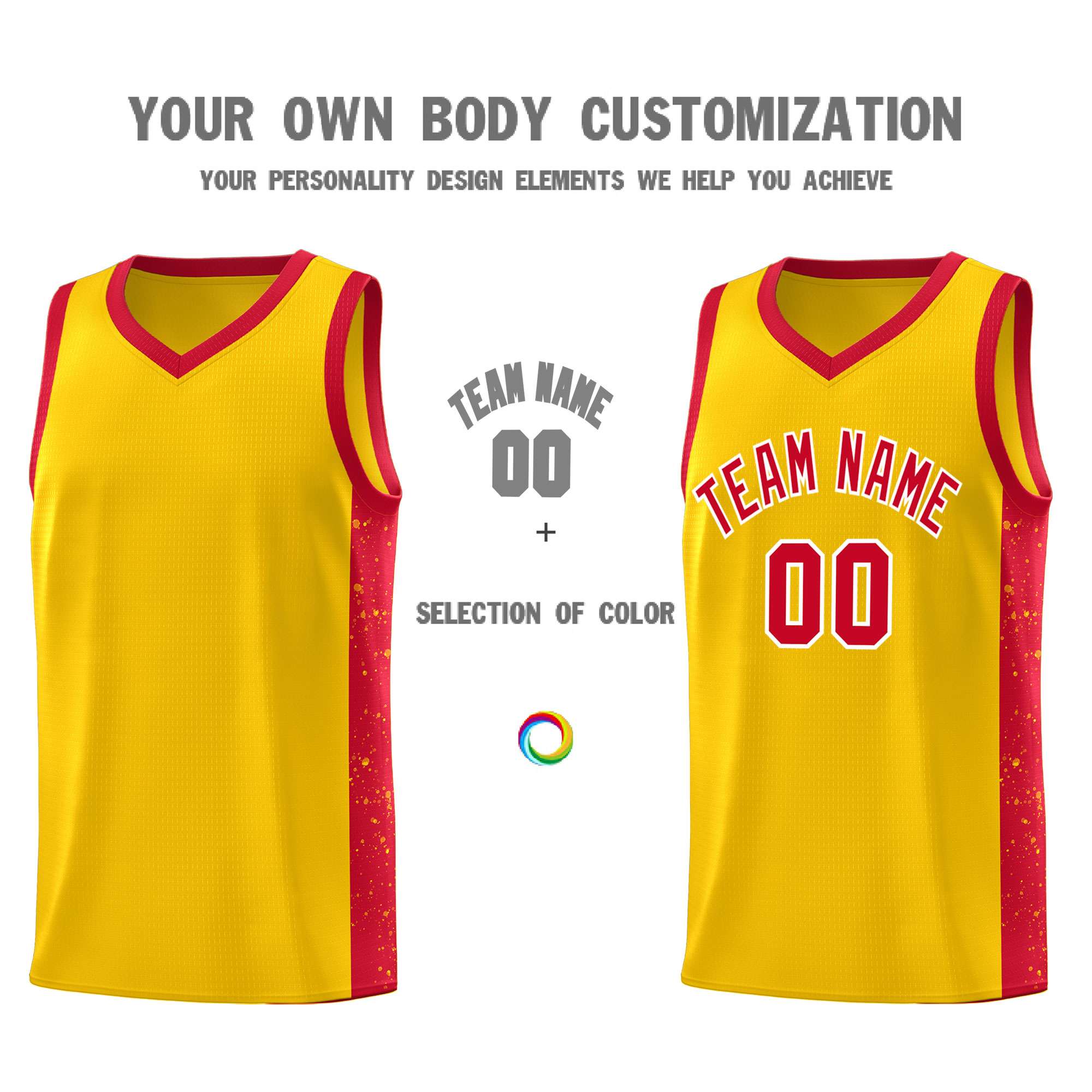 Custom Neon Green Navy-White Side Two-Tone Classic Sports Uniform Basketball Jersey |KXKSHOP