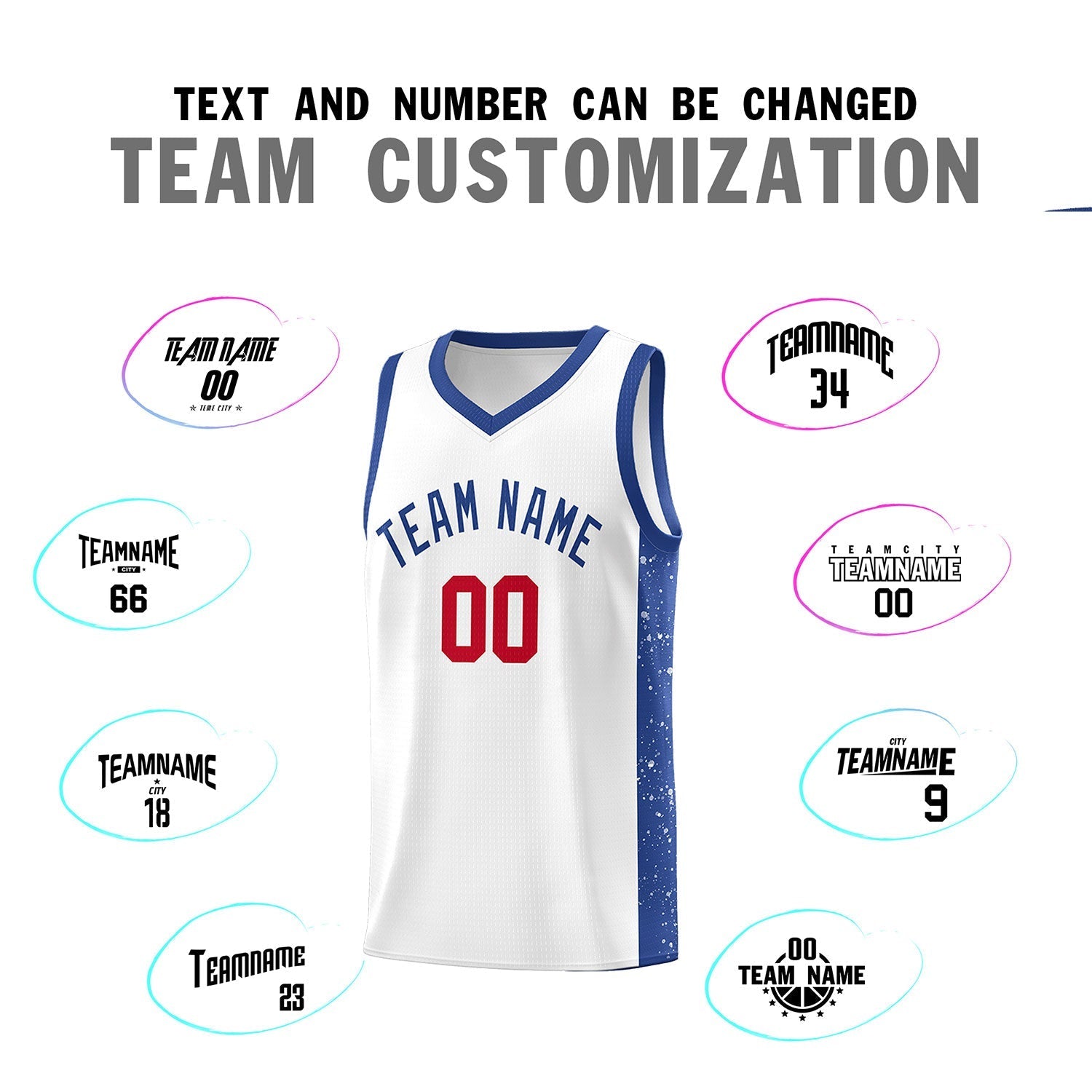 Custom Neon Green Navy-White Side Two-Tone Classic Sports Uniform Basketball Jersey |KXKSHOP