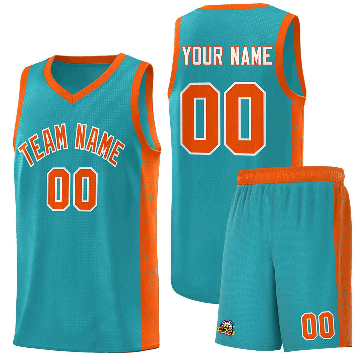 Custom Neon Green Navy-White Side Two-Tone Classic Sports Uniform Basketball Jersey |KXKSHOP