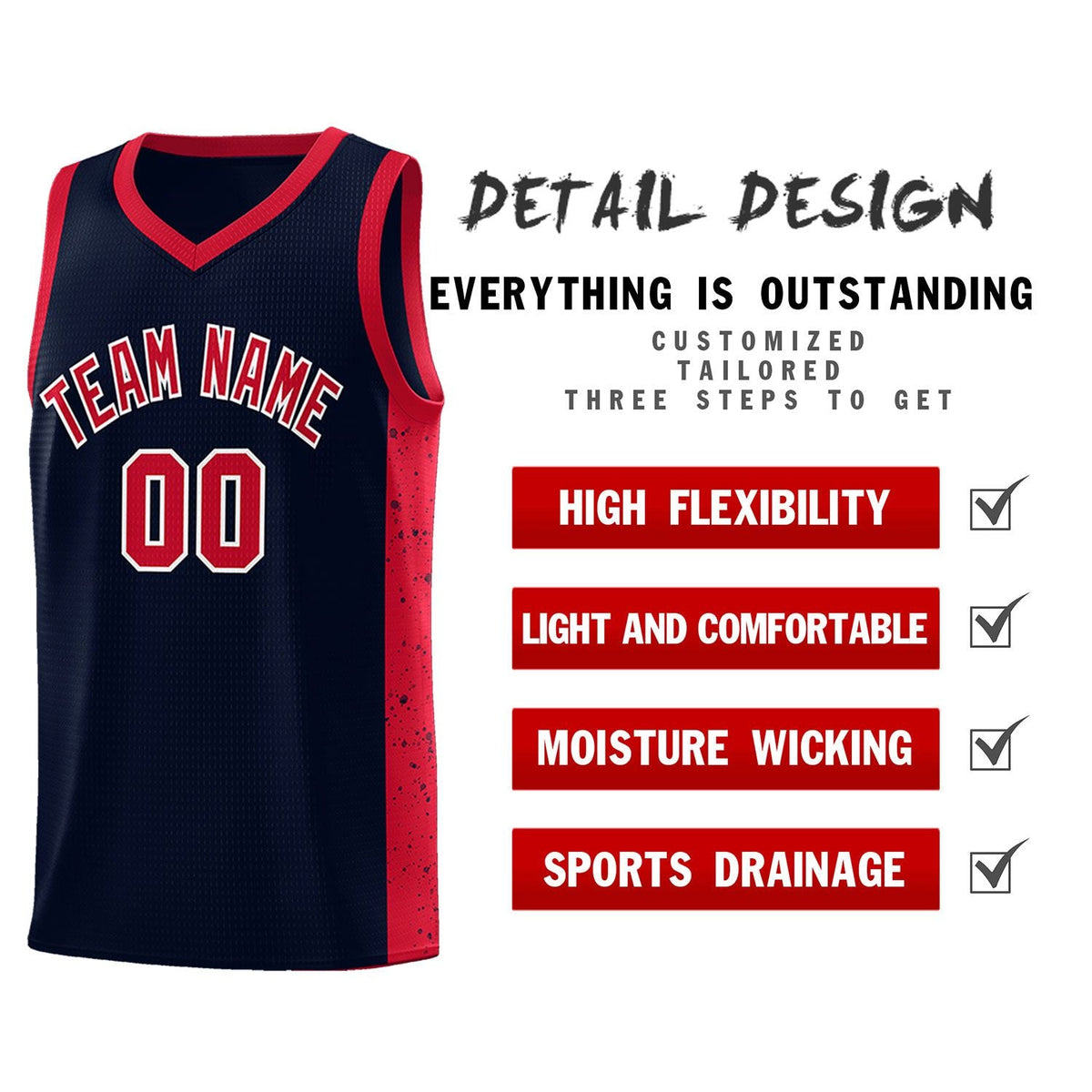 Custom Neon Green Navy-White Side Two-Tone Classic Sports Uniform Basketball Jersey |KXKSHOP