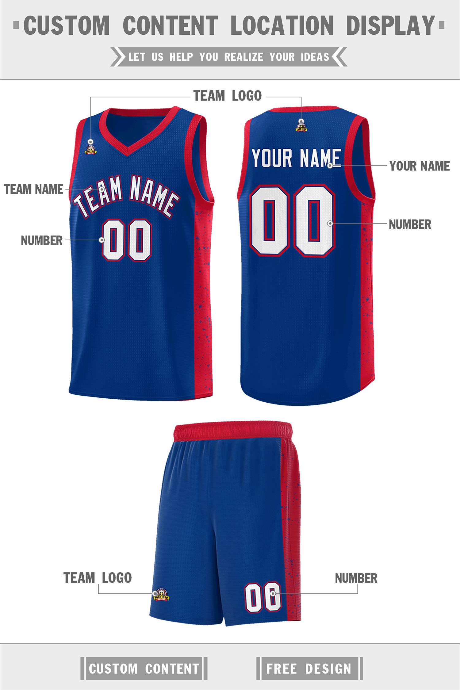 Custom Neon Green Navy-White Side Two-Tone Classic Sports Uniform Basketball Jersey |KXKSHOP