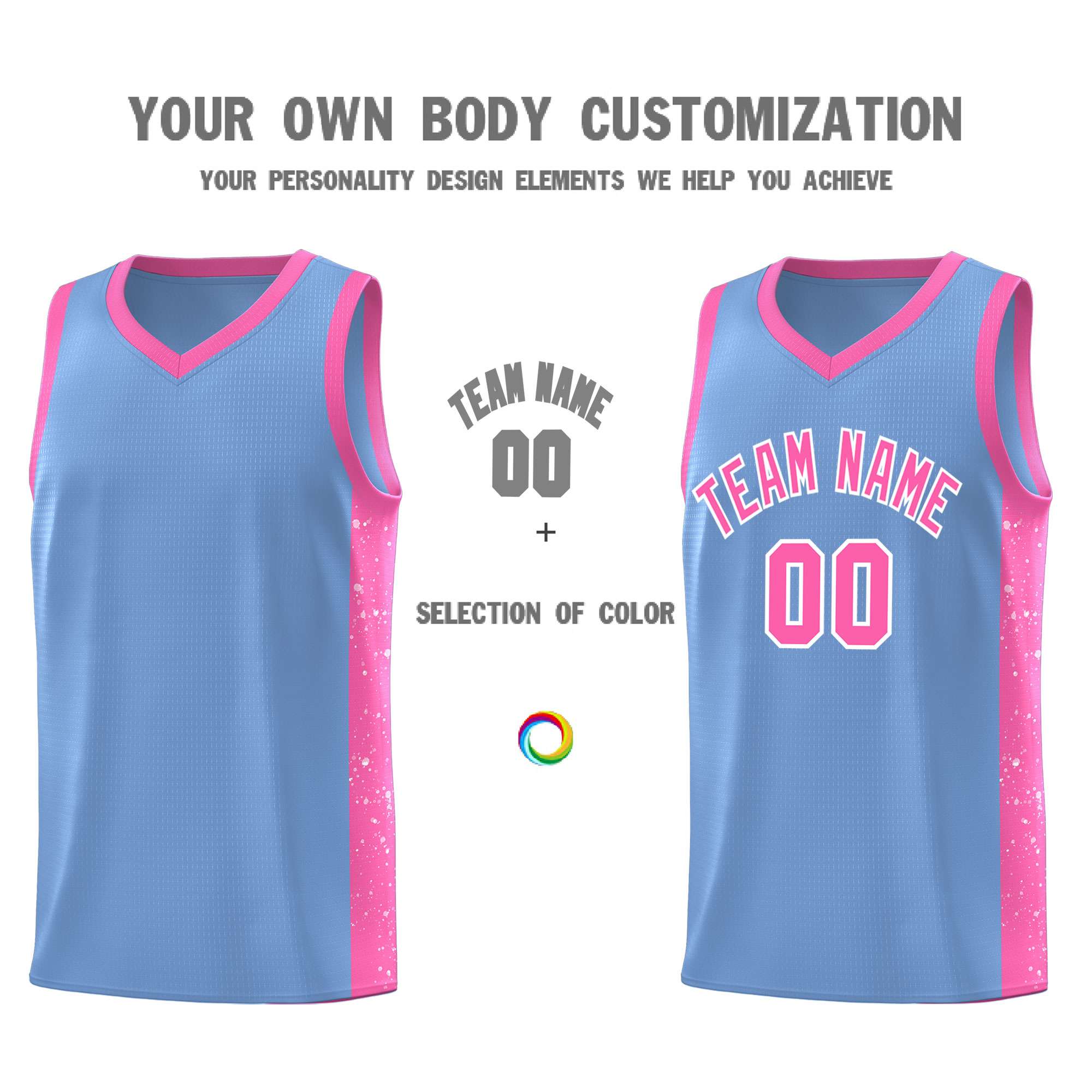 Custom Neon Green Navy-White Side Two-Tone Classic Sports Uniform Basketball Jersey |KXKSHOP