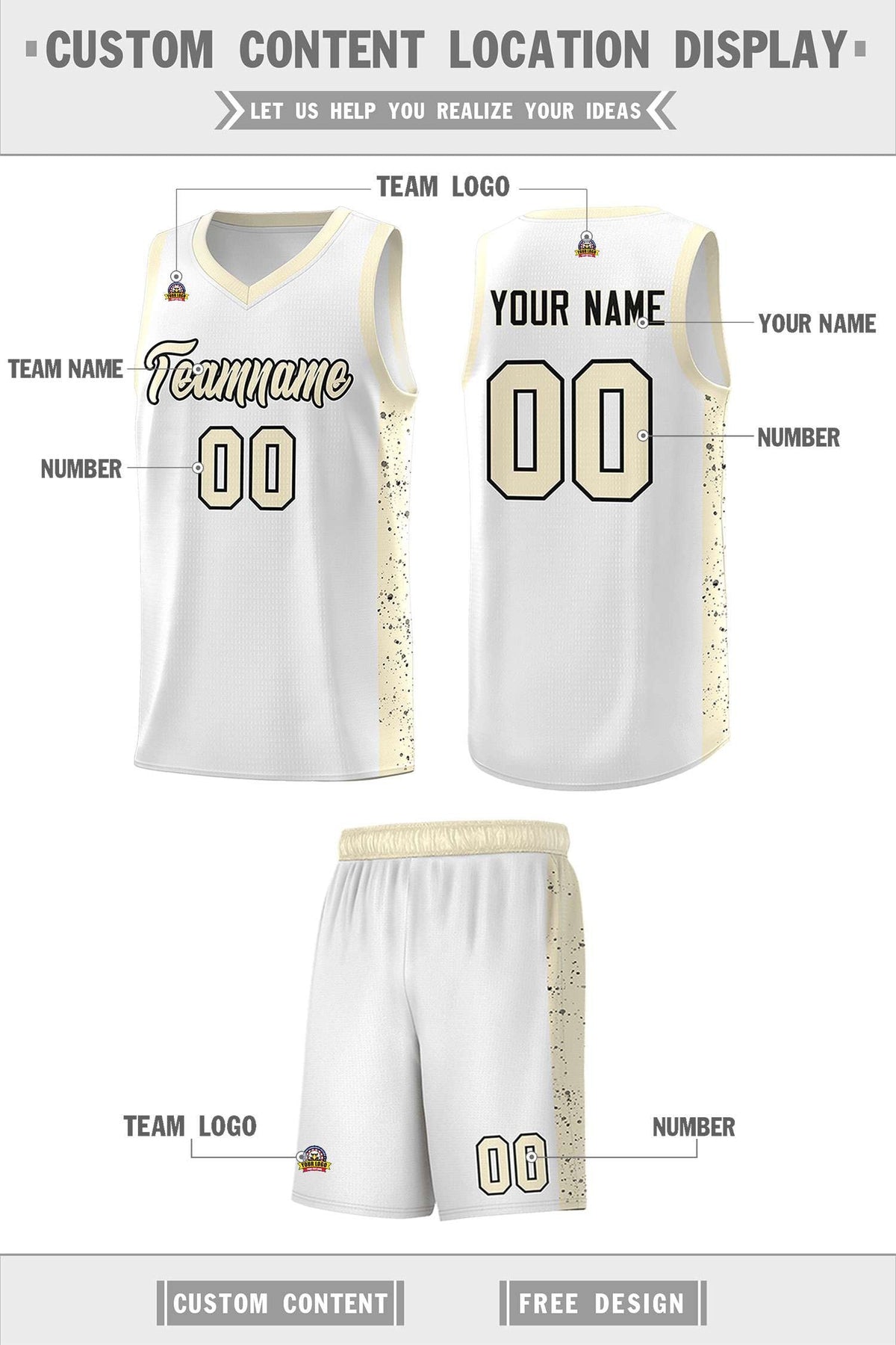 Custom Neon Green Navy-White Side Two-Tone Classic Sports Uniform Basketball Jersey |KXKSHOP