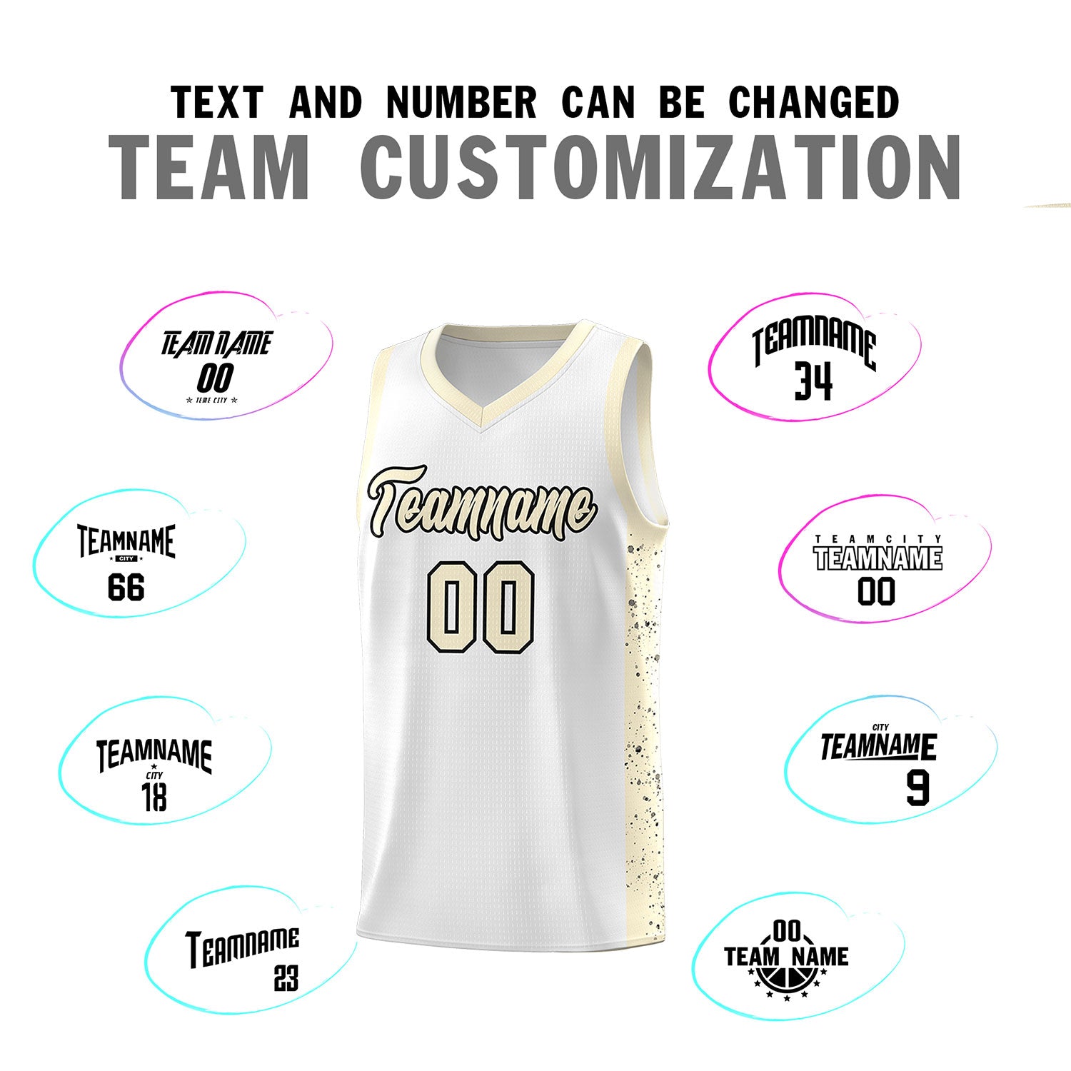 Custom Neon Green Navy-White Side Two-Tone Classic Sports Uniform Basketball Jersey |KXKSHOP