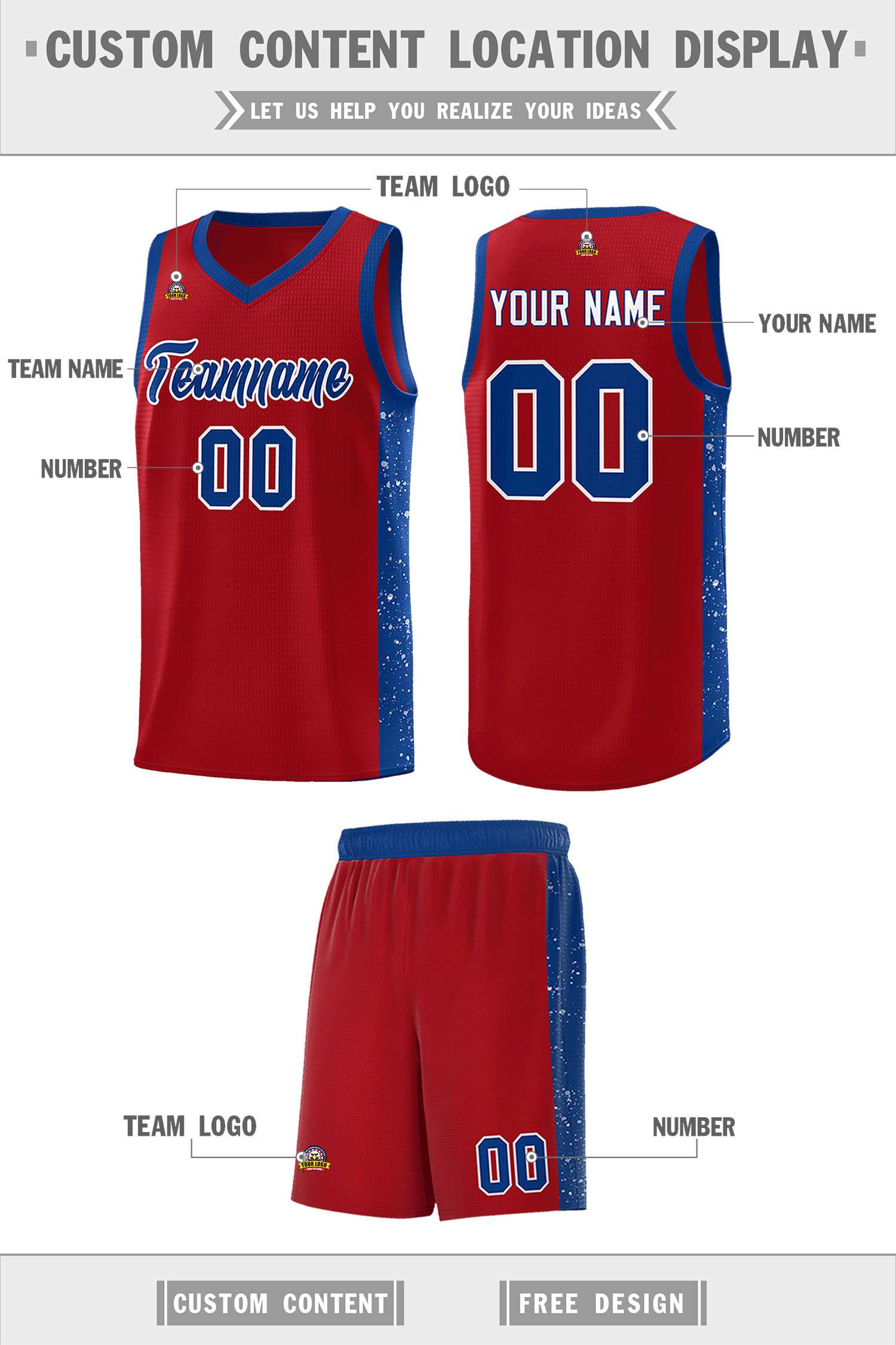 Custom Neon Green Navy-White Side Two-Tone Classic Sports Uniform Basketball Jersey |KXKSHOP