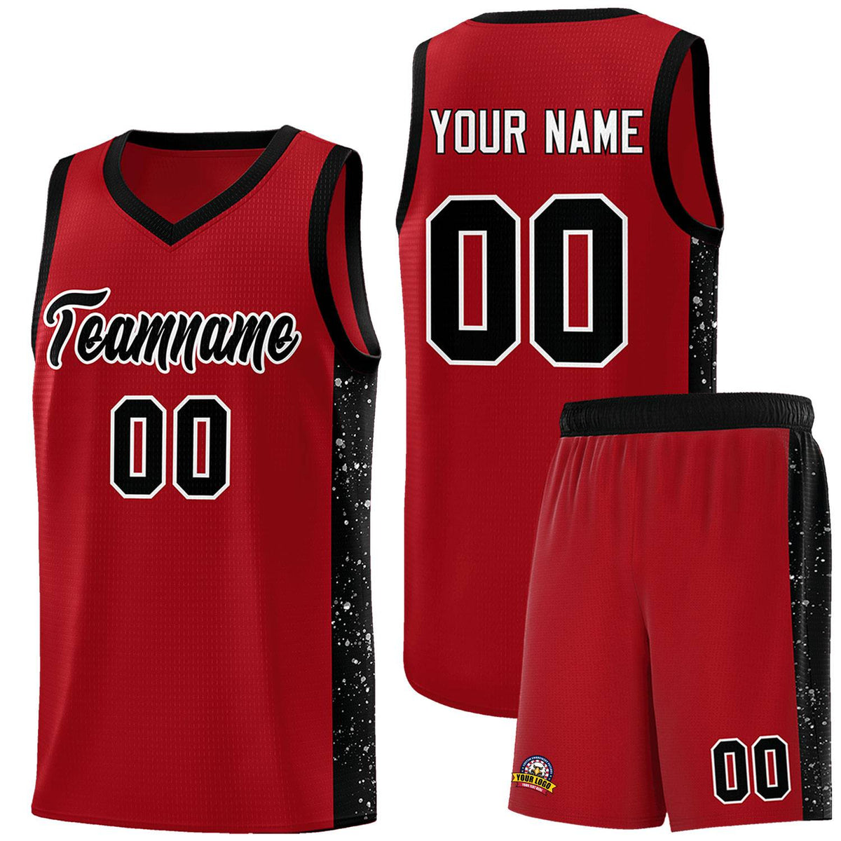 Custom Neon Green Navy-White Side Two-Tone Classic Sports Uniform Basketball Jersey |KXKSHOP