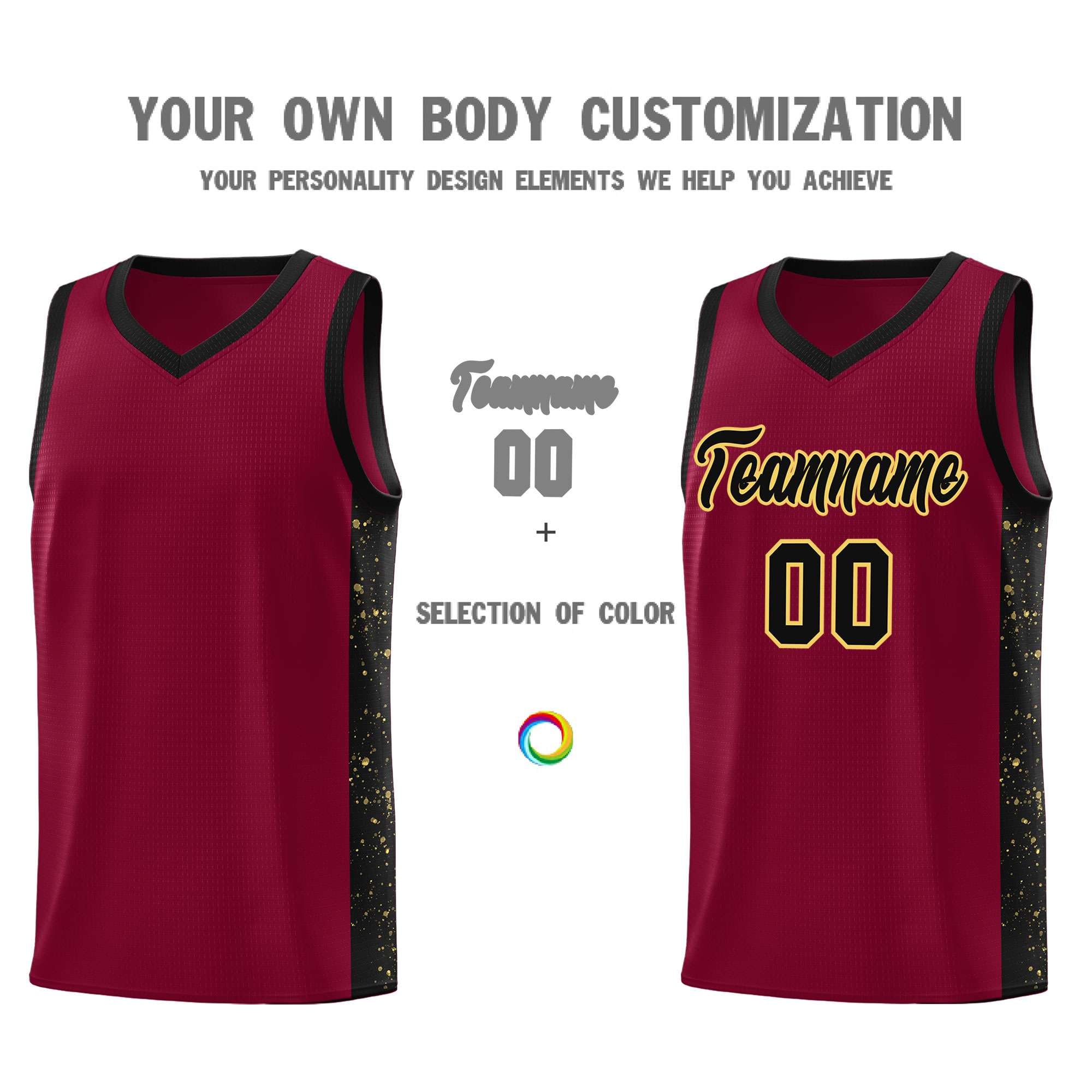 Custom Neon Green Navy-White Side Two-Tone Classic Sports Uniform Basketball Jersey |KXKSHOP