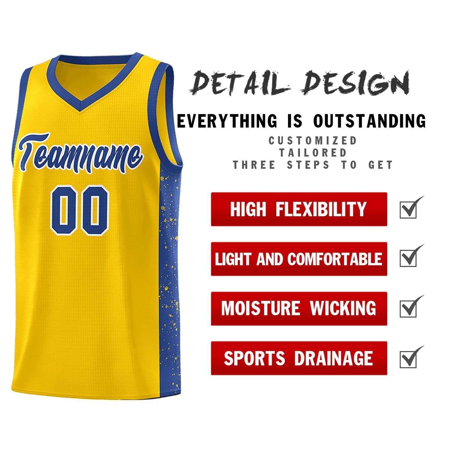 Custom Neon Green Navy-White Side Two-Tone Classic Sports Uniform Basketball Jersey |KXKSHOP