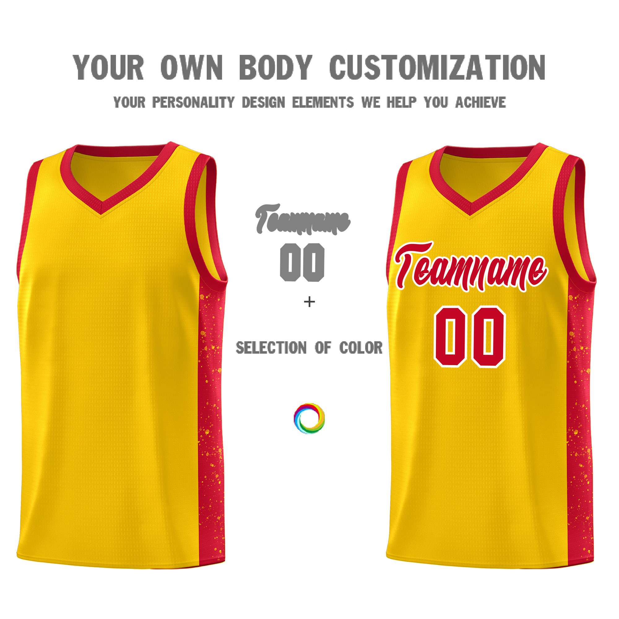 Custom Neon Green Navy-White Side Two-Tone Classic Sports Uniform Basketball Jersey |KXKSHOP