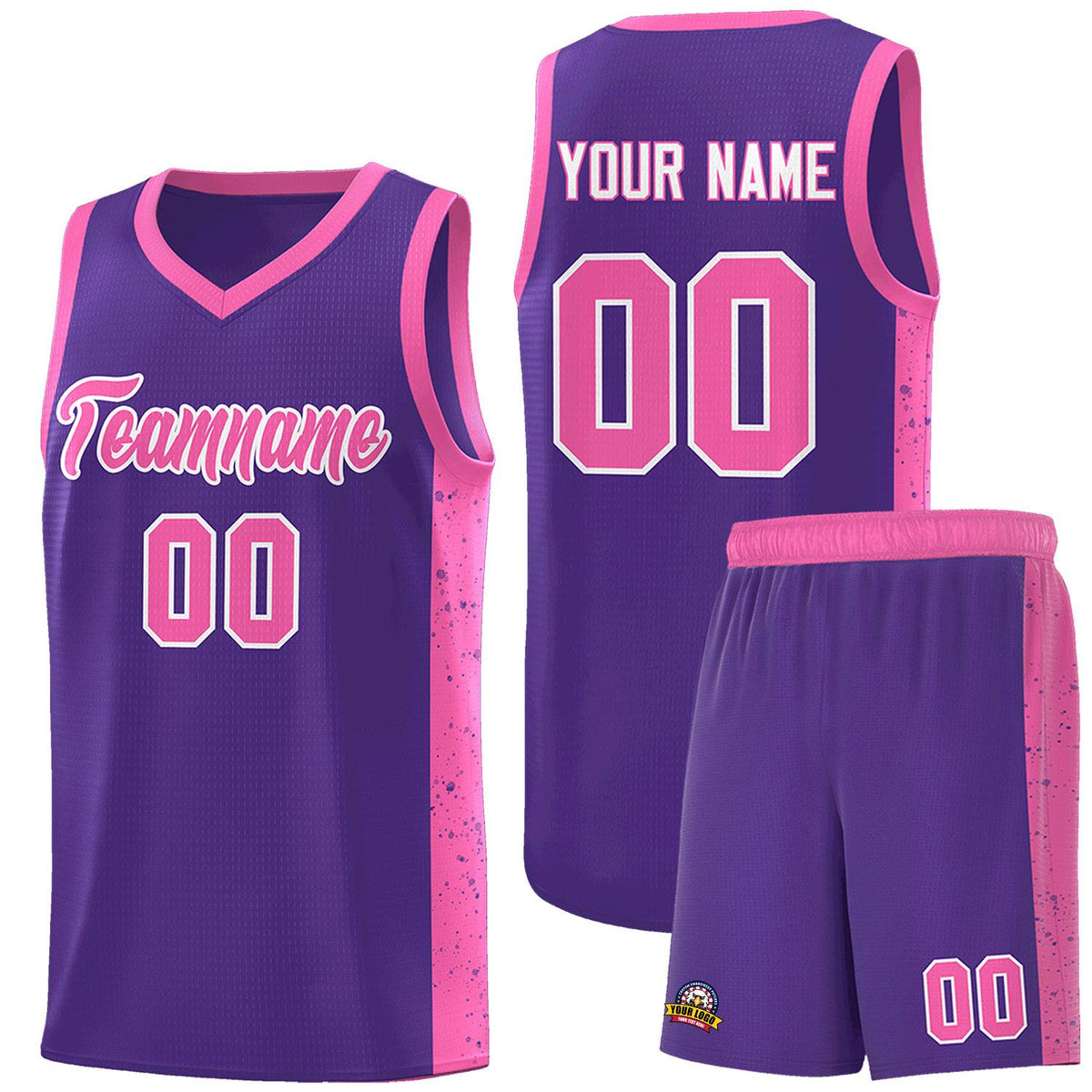 Custom Neon Green Navy-White Side Two-Tone Classic Sports Uniform Basketball Jersey |KXKSHOP