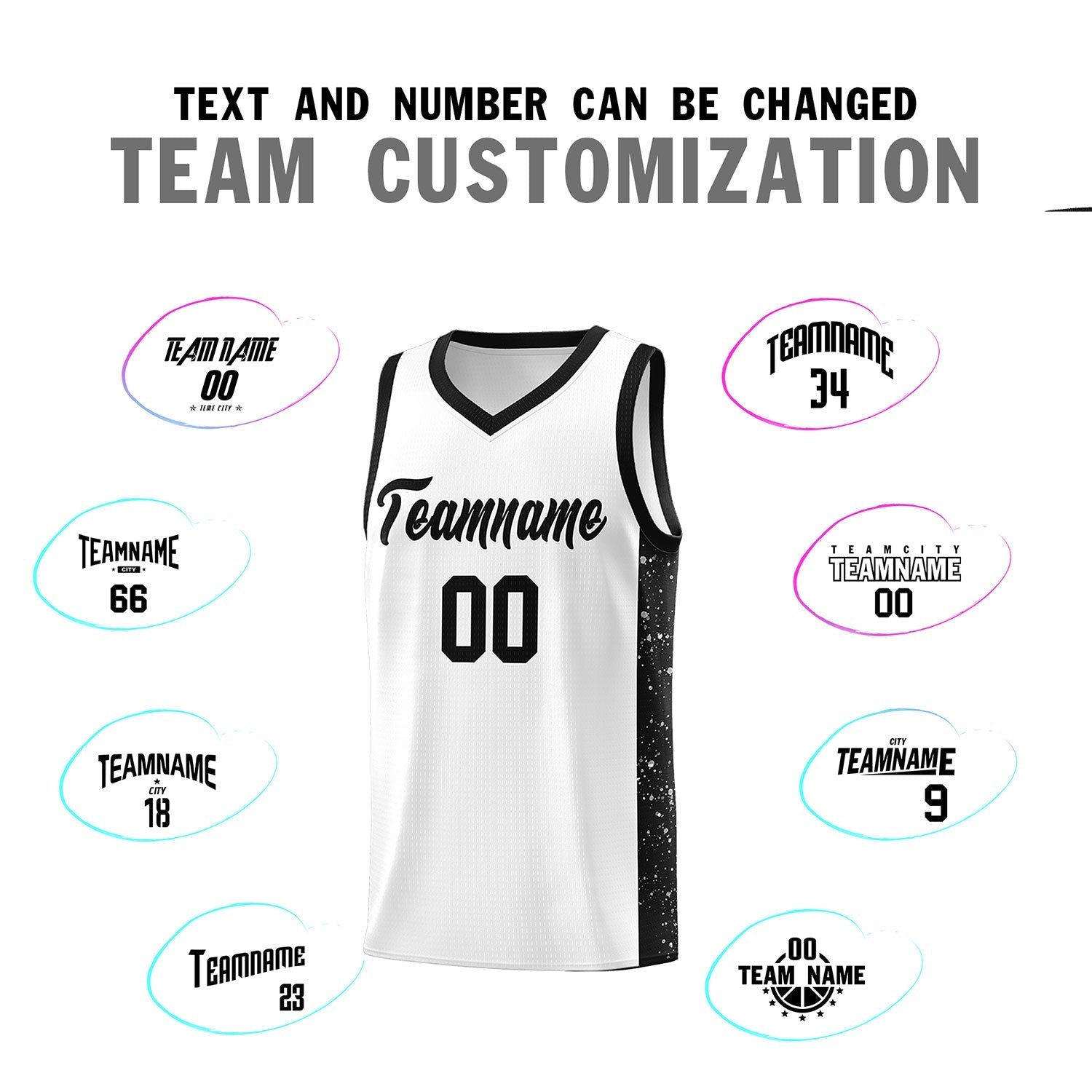 Custom Neon Green Navy-White Side Two-Tone Classic Sports Uniform Basketball Jersey |KXKSHOP