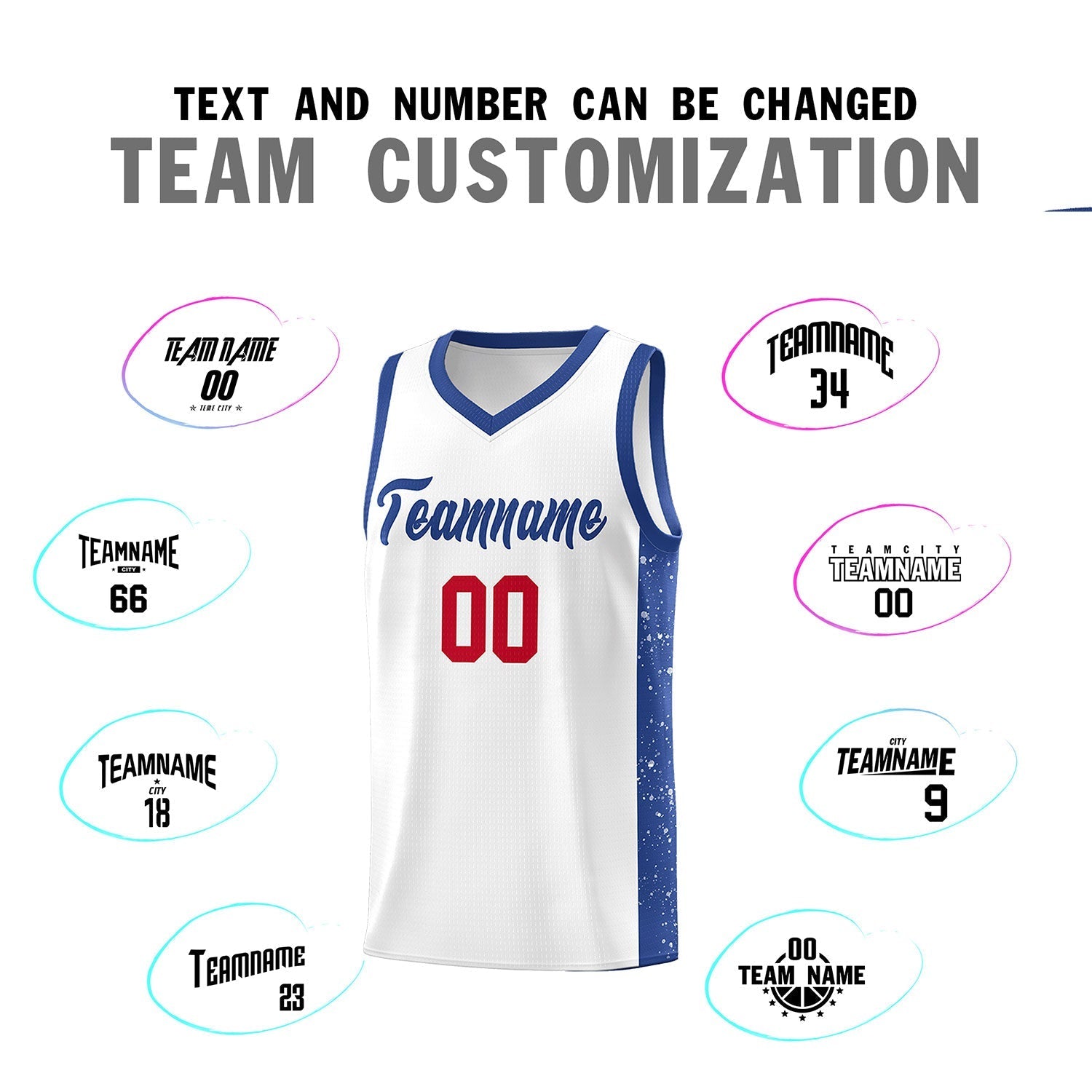 Custom Neon Green Navy-White Side Two-Tone Classic Sports Uniform Basketball Jersey |KXKSHOP