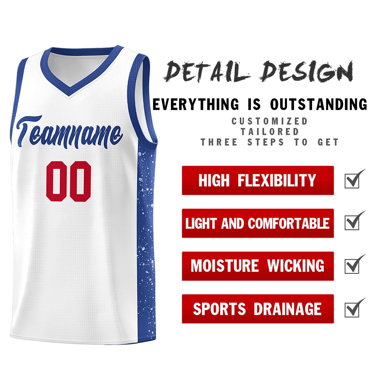 Custom Neon Green Navy-White Side Two-Tone Classic Sports Uniform Basketball Jersey |KXKSHOP