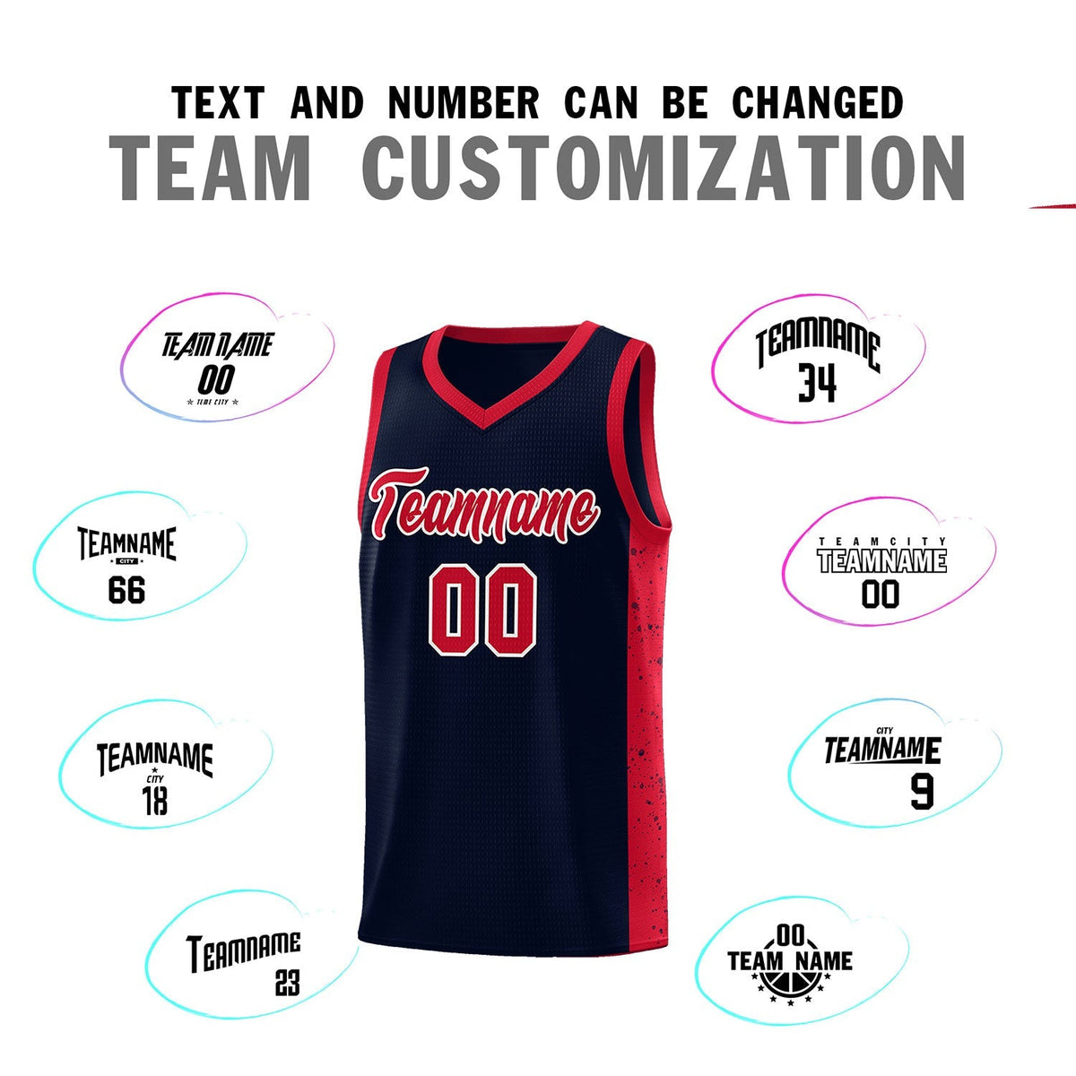 Custom Neon Green Navy-White Side Two-Tone Classic Sports Uniform Basketball Jersey |KXKSHOP
