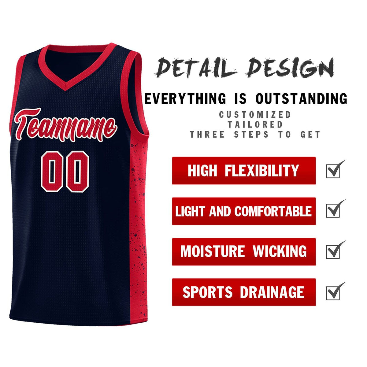 Custom Neon Green Navy-White Side Two-Tone Classic Sports Uniform Basketball Jersey |KXKSHOP