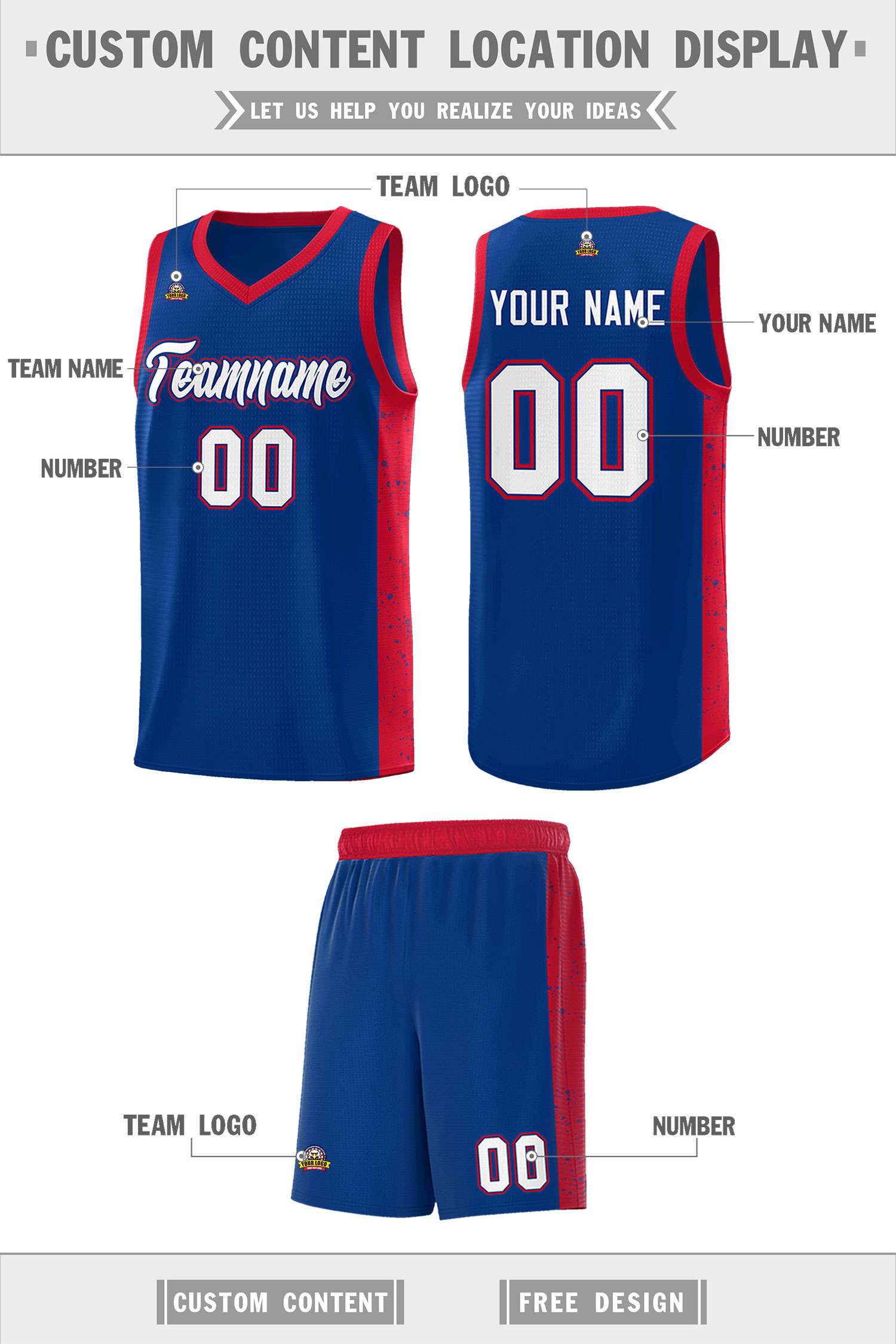 Custom Neon Green Navy-White Side Two-Tone Classic Sports Uniform Basketball Jersey |KXKSHOP