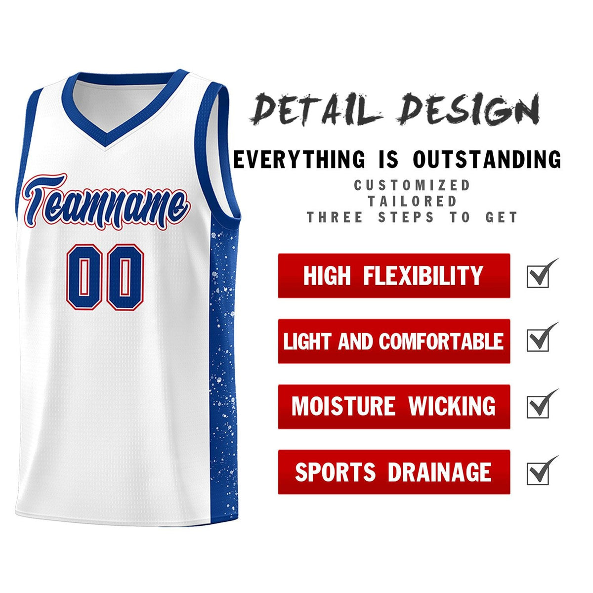 Custom Neon Green Navy-White Side Two-Tone Classic Sports Uniform Basketball Jersey |KXKSHOP