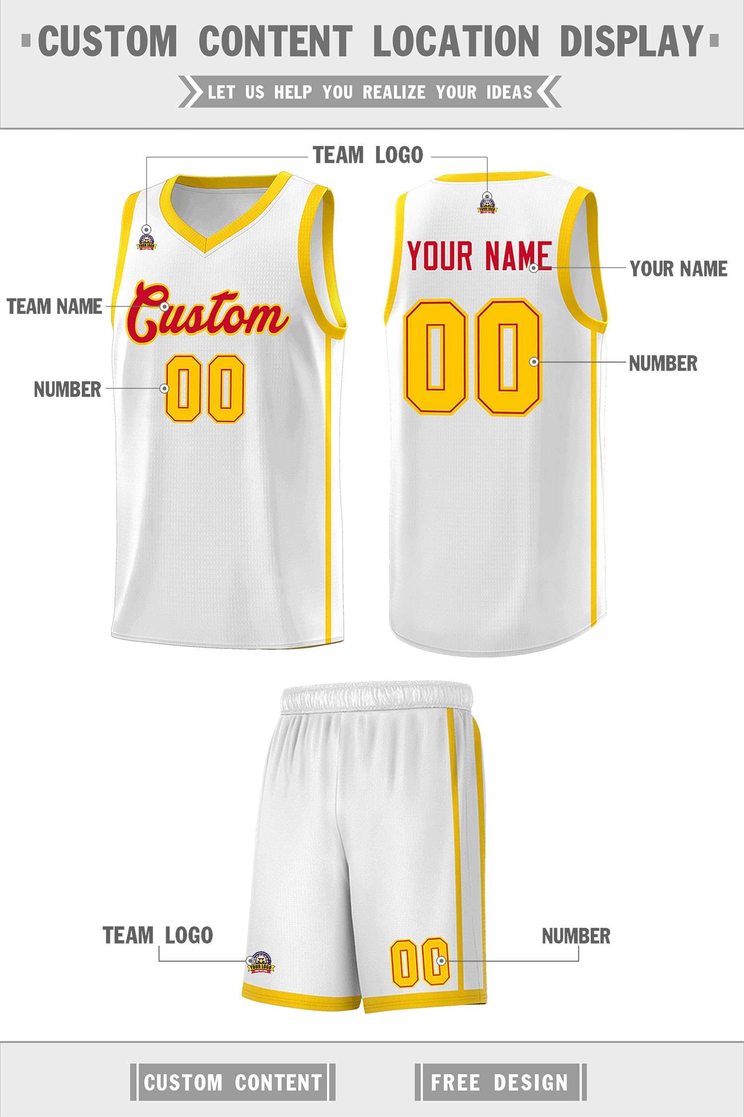 Custom Neon Green Navy-White Side Two-Tone Classic Sports Uniform Basketball Jersey |KXKSHOP