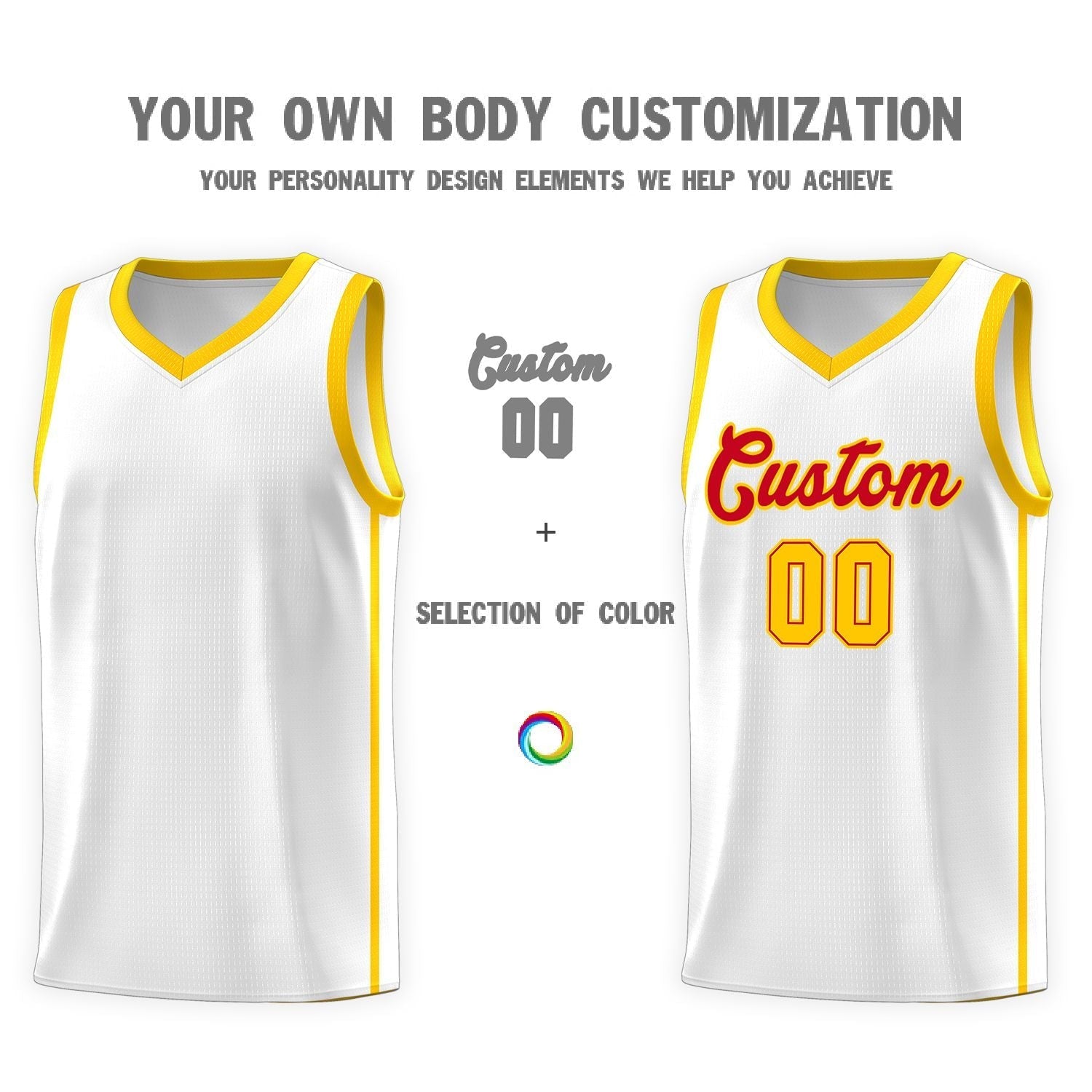 Custom Neon Green Navy-White Side Two-Tone Classic Sports Uniform Basketball Jersey |KXKSHOP