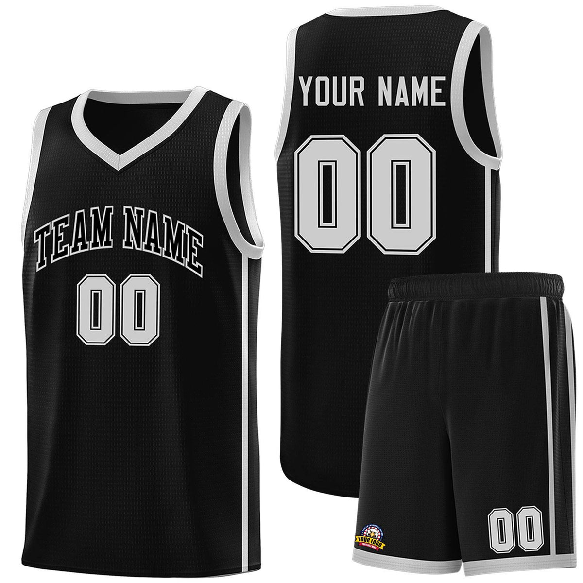 Custom Neon Green Navy-White Side Two-Tone Classic Sports Uniform Basketball Jersey |KXKSHOP