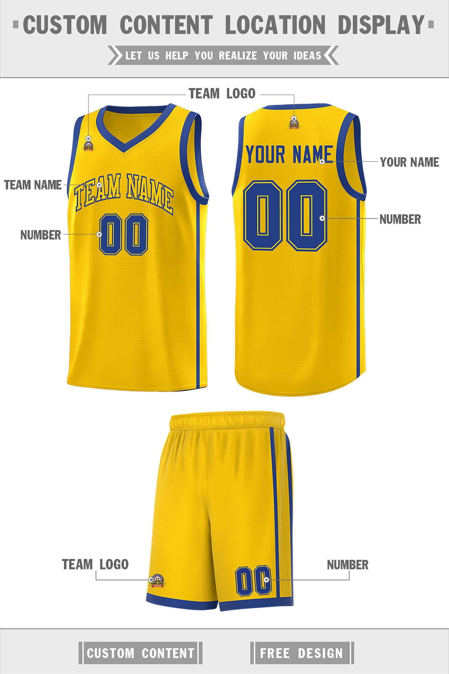 Custom Neon Green Navy-White Side Two-Tone Classic Sports Uniform Basketball Jersey |KXKSHOP