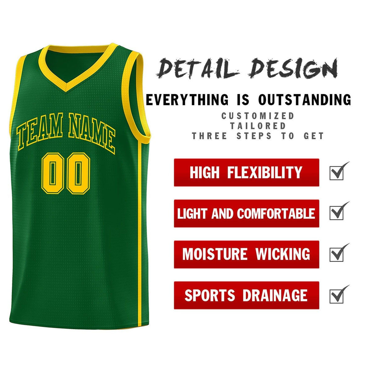 Custom Neon Green Navy-White Side Two-Tone Classic Sports Uniform Basketball Jersey |KXKSHOP