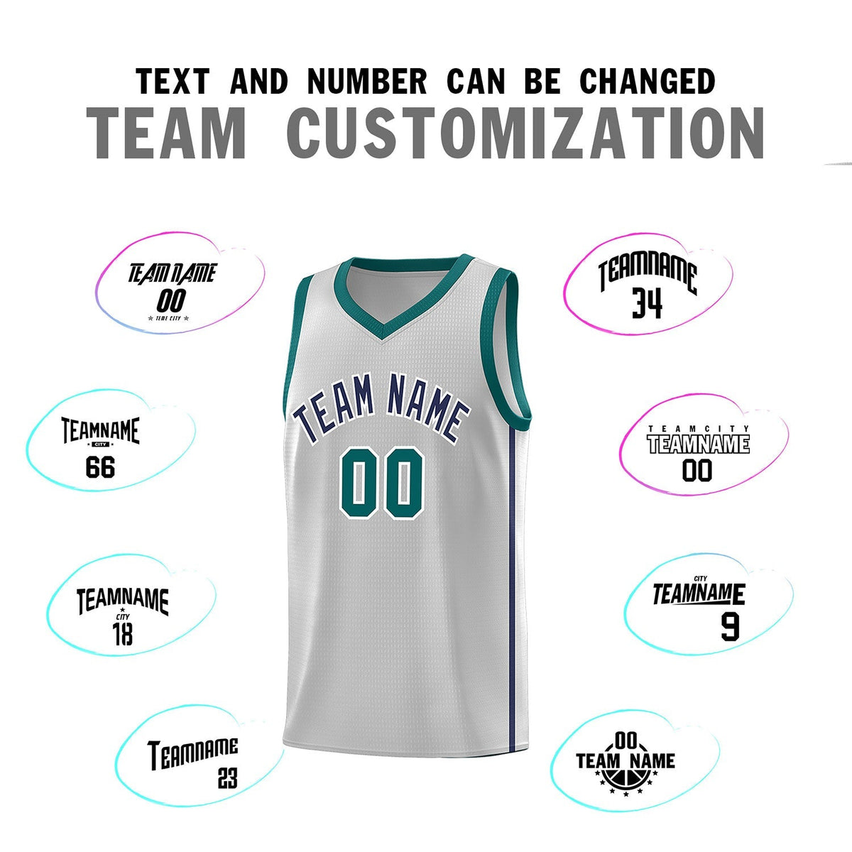 Custom Neon Green Navy-White Side Two-Tone Classic Sports Uniform Basketball Jersey |KXKSHOP