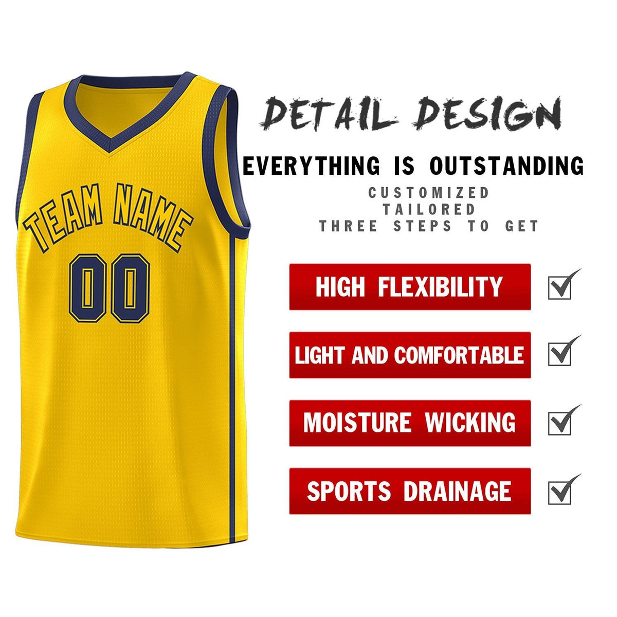 Custom Neon Green Navy-White Side Two-Tone Classic Sports Uniform Basketball Jersey |KXKSHOP