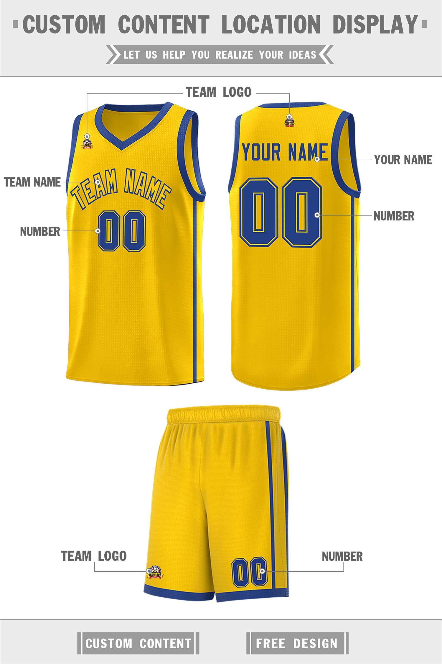 Custom Neon Green Navy-White Side Two-Tone Classic Sports Uniform Basketball Jersey |KXKSHOP