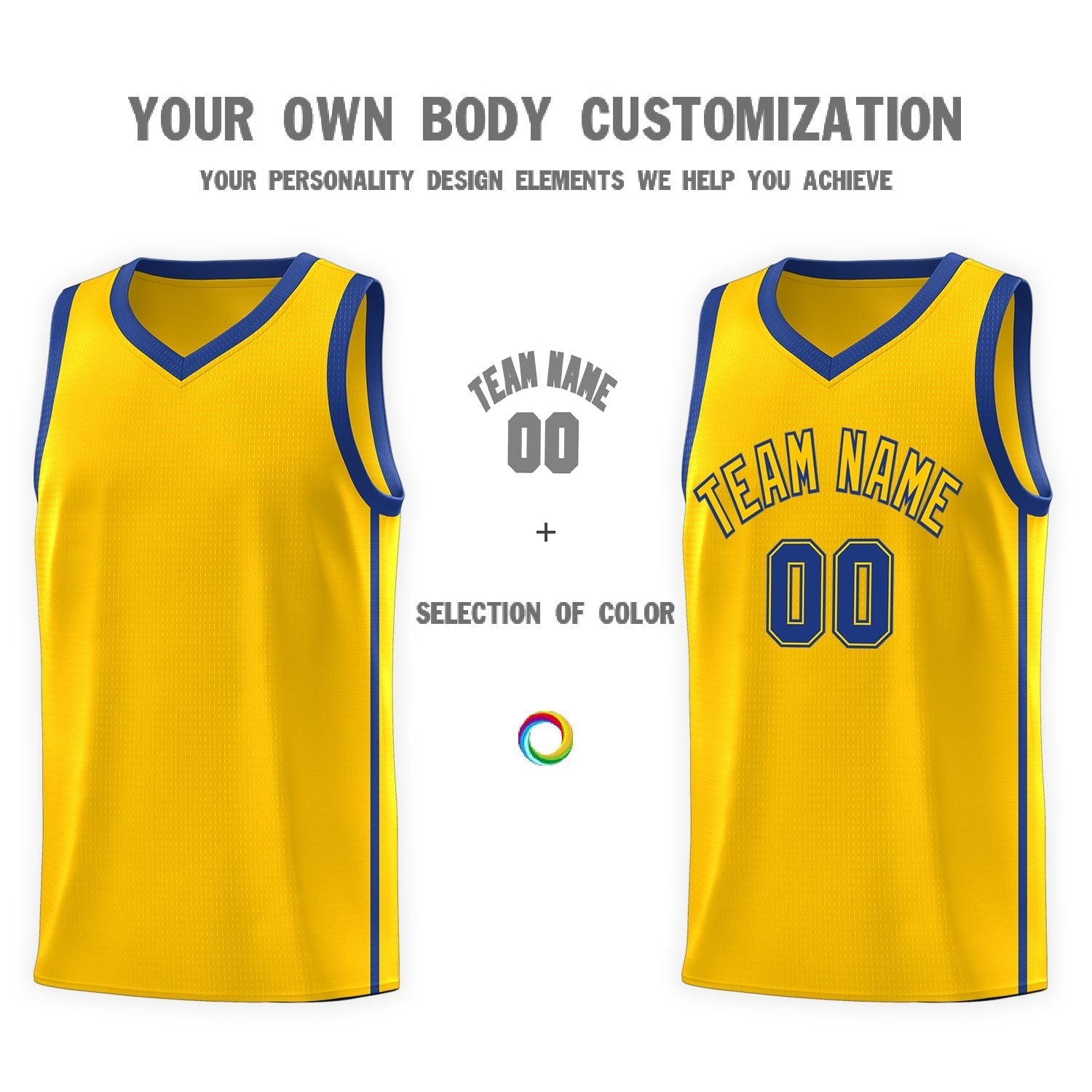 Custom Neon Green Navy-White Side Two-Tone Classic Sports Uniform Basketball Jersey |KXKSHOP