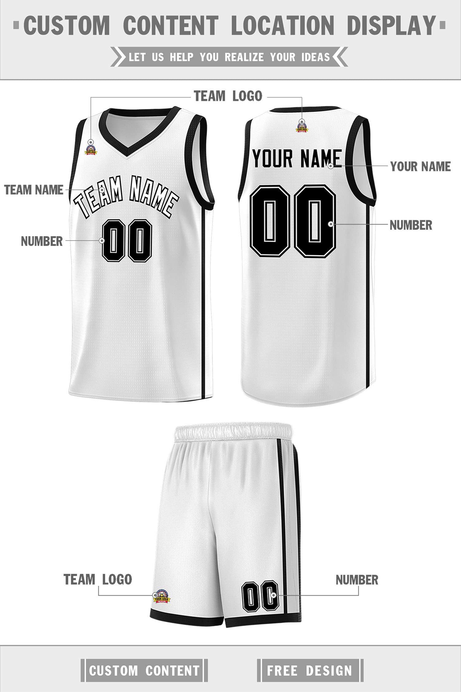 Custom Neon Green Navy-White Side Two-Tone Classic Sports Uniform Basketball Jersey |KXKSHOP