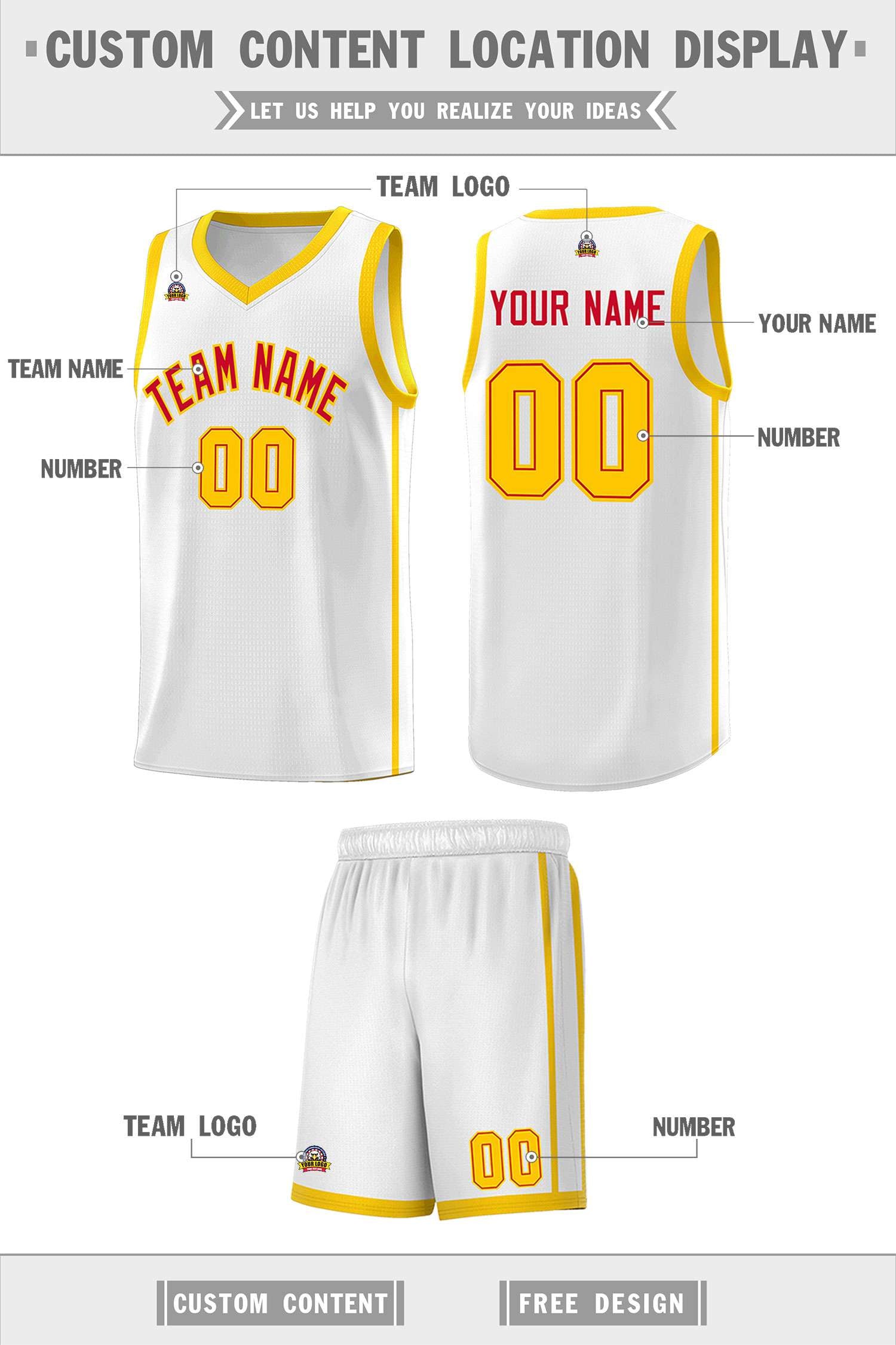 Custom Neon Green Navy-White Side Two-Tone Classic Sports Uniform Basketball Jersey |KXKSHOP