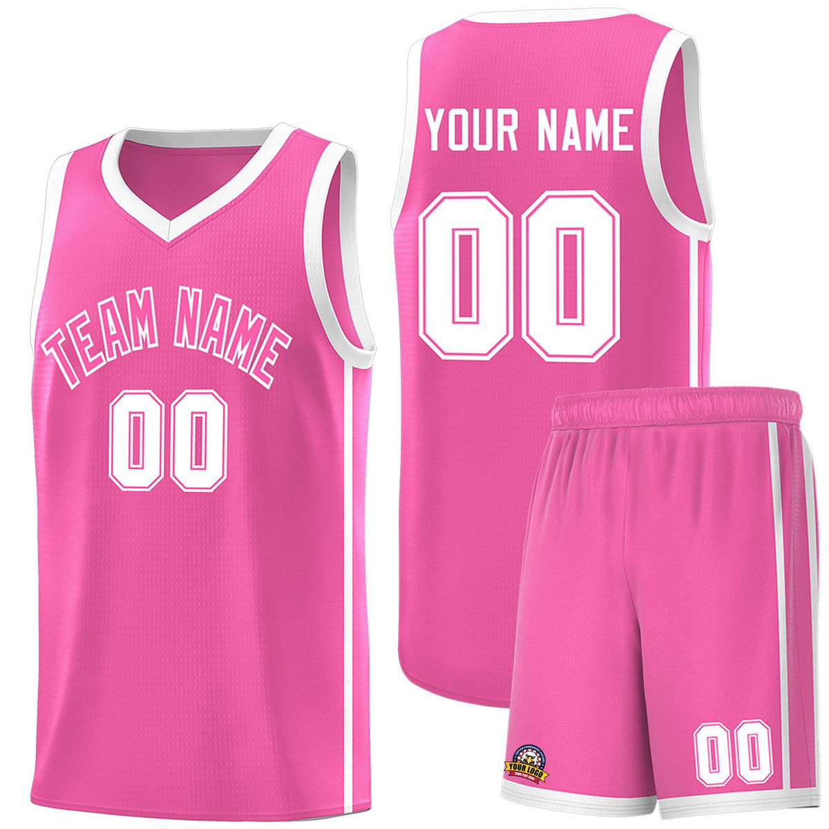 Custom Neon Green Navy-White Side Two-Tone Classic Sports Uniform Basketball Jersey |KXKSHOP