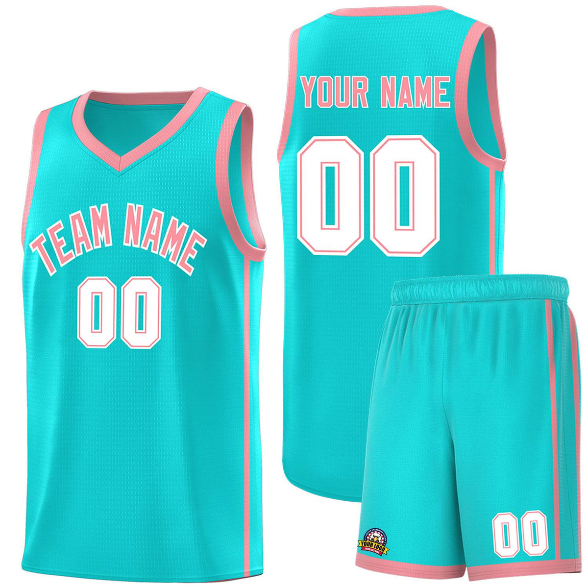 Custom Neon Green Navy-White Side Two-Tone Classic Sports Uniform Basketball Jersey |KXKSHOP