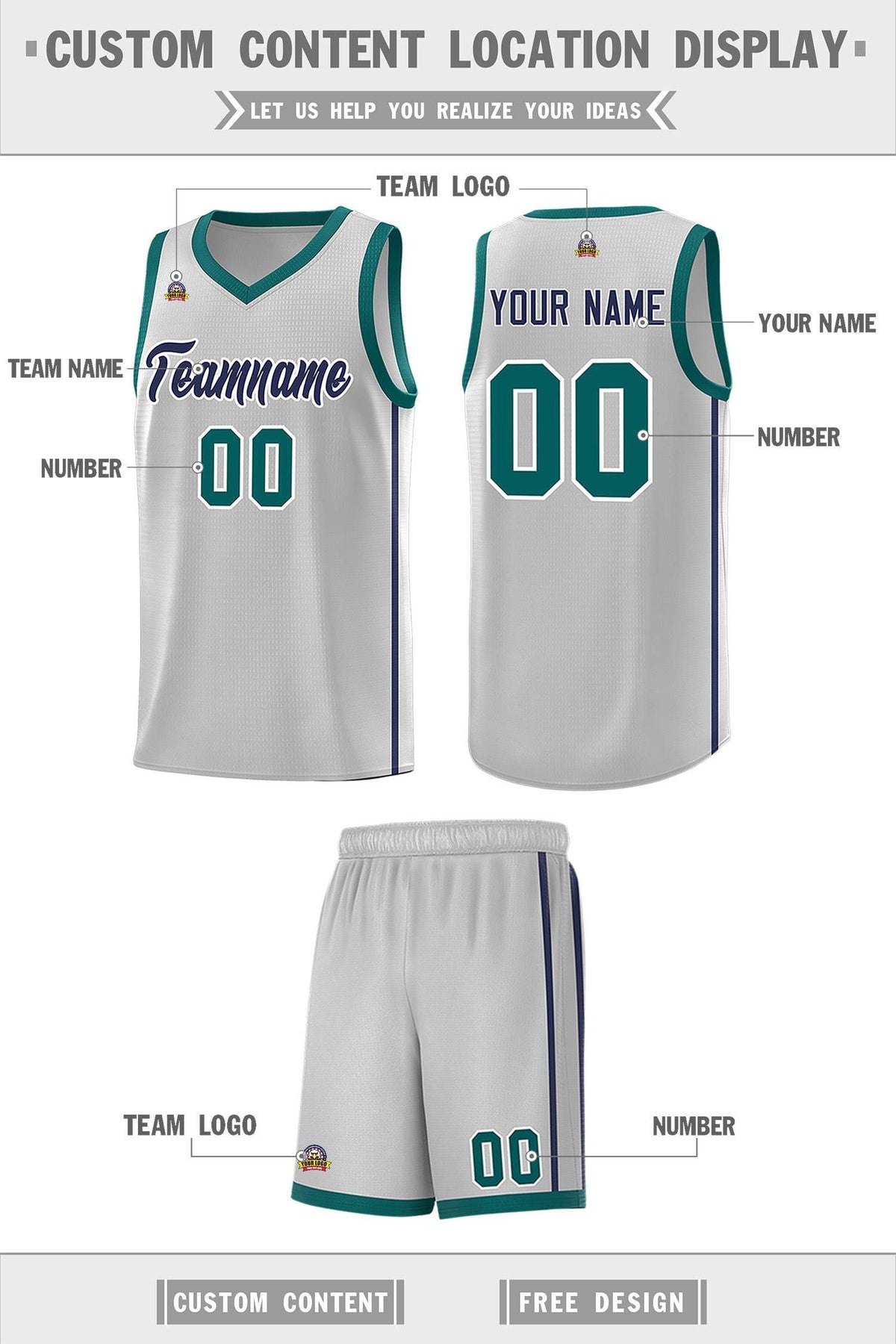 Custom Neon Green Navy-White Side Two-Tone Classic Sports Uniform Basketball Jersey |KXKSHOP