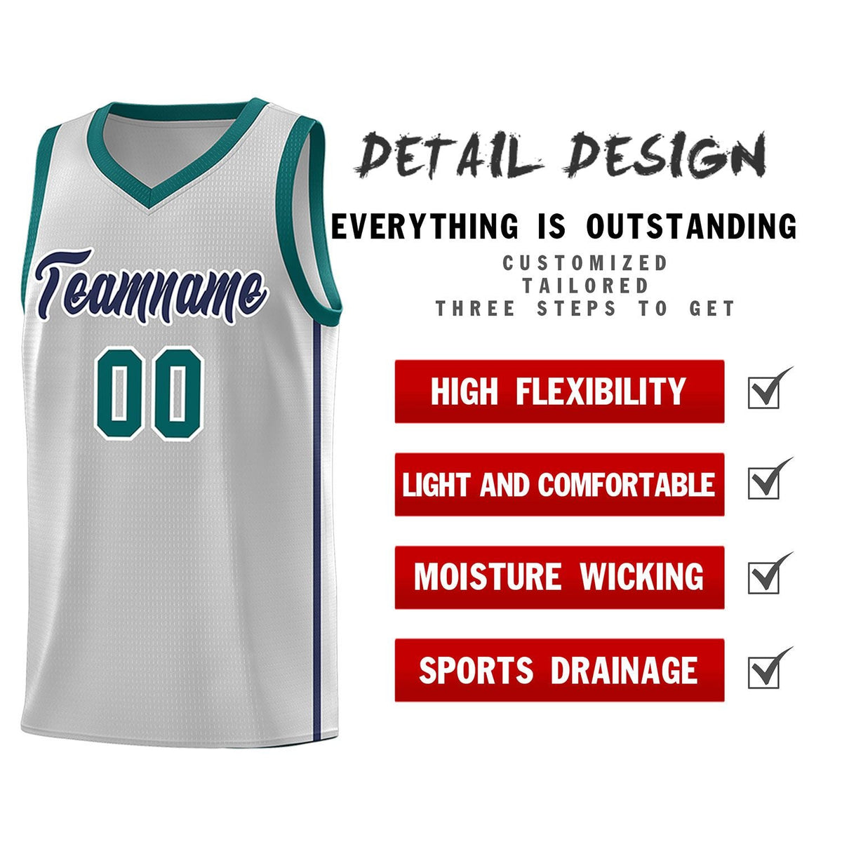 Custom Neon Green Navy-White Side Two-Tone Classic Sports Uniform Basketball Jersey |KXKSHOP