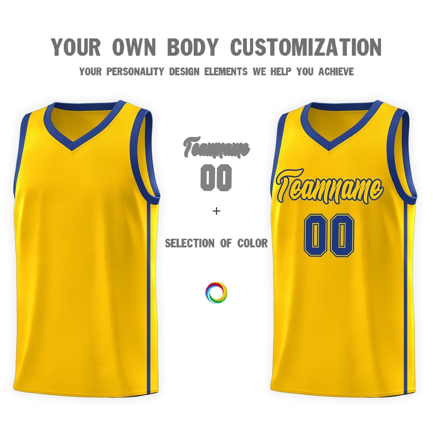 Custom Neon Green Navy-White Side Two-Tone Classic Sports Uniform Basketball Jersey |KXKSHOP