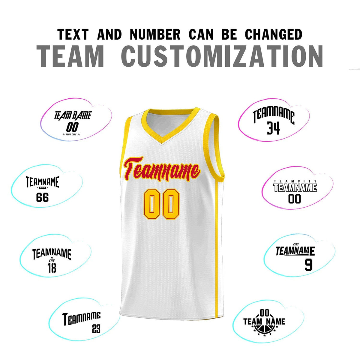 Custom Neon Green Navy-White Side Two-Tone Classic Sports Uniform Basketball Jersey |KXKSHOP