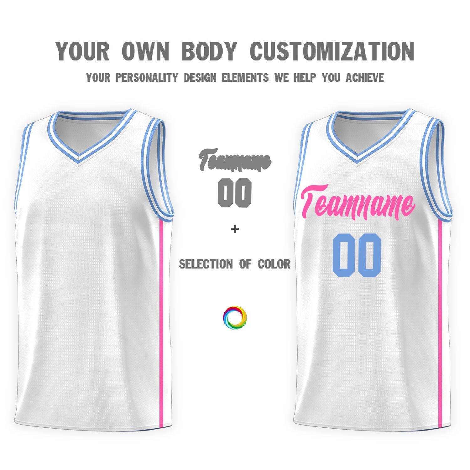 Custom Neon Green Navy-White Side Two-Tone Classic Sports Uniform Basketball Jersey |KXKSHOP