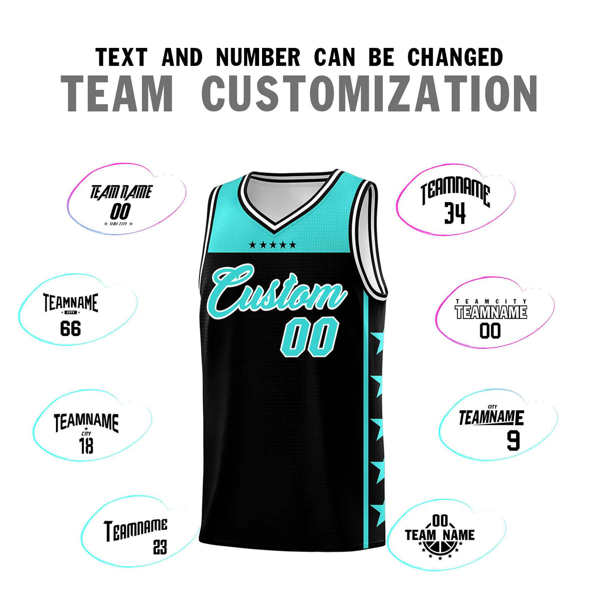 Custom Black Bright Green Color Block Sets Sports Uniform Basketball Jersey