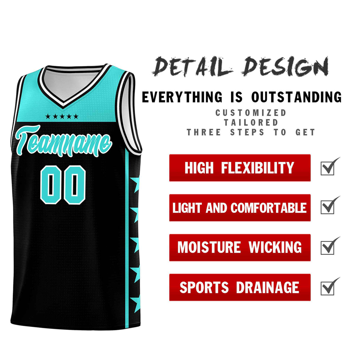 Custom Black Bright Green Color Block Sets Sports Uniform Basketball Jersey