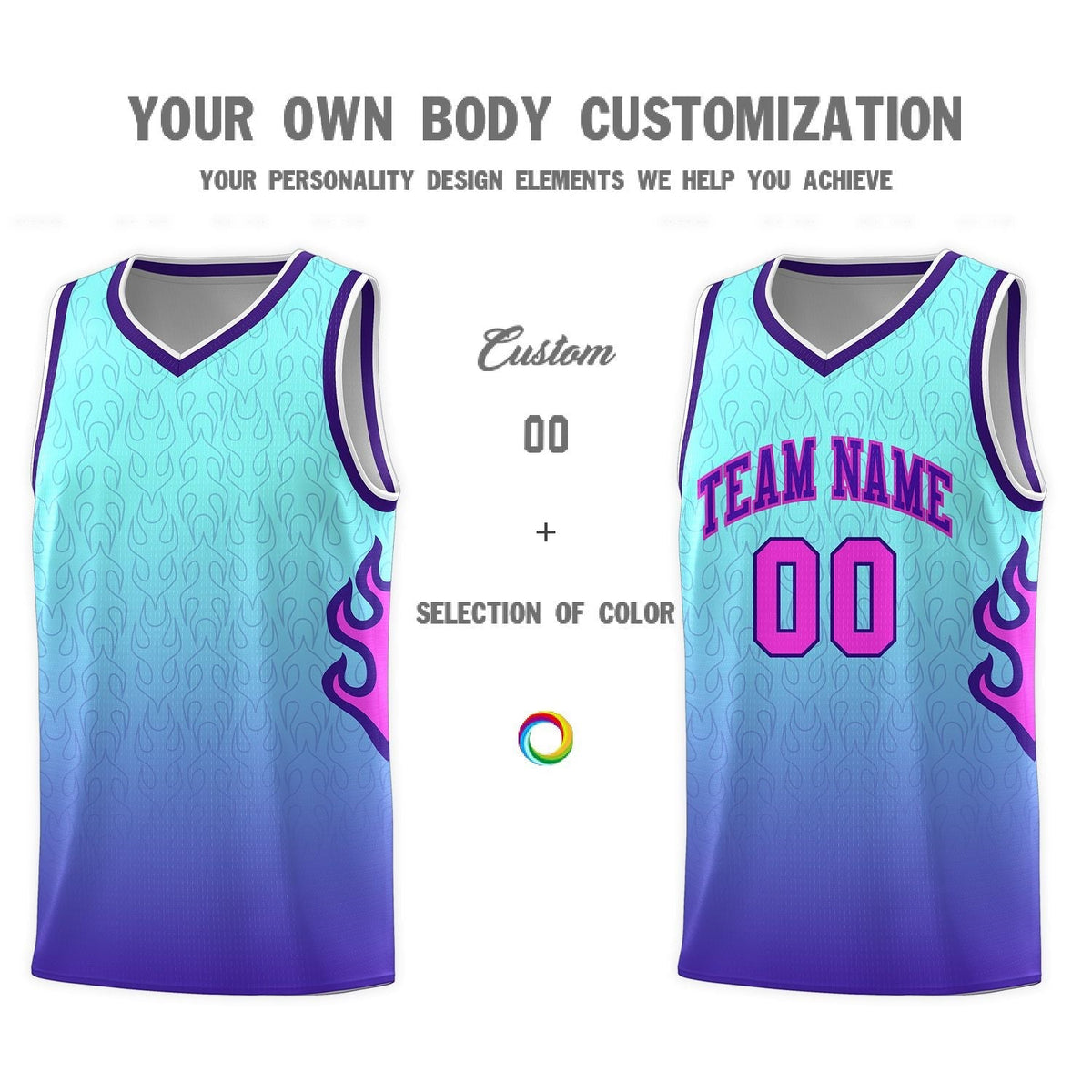Custom Neon Green Navy-White Side Two-Tone Classic Sports Uniform Basketball Jersey |KXKSHOP